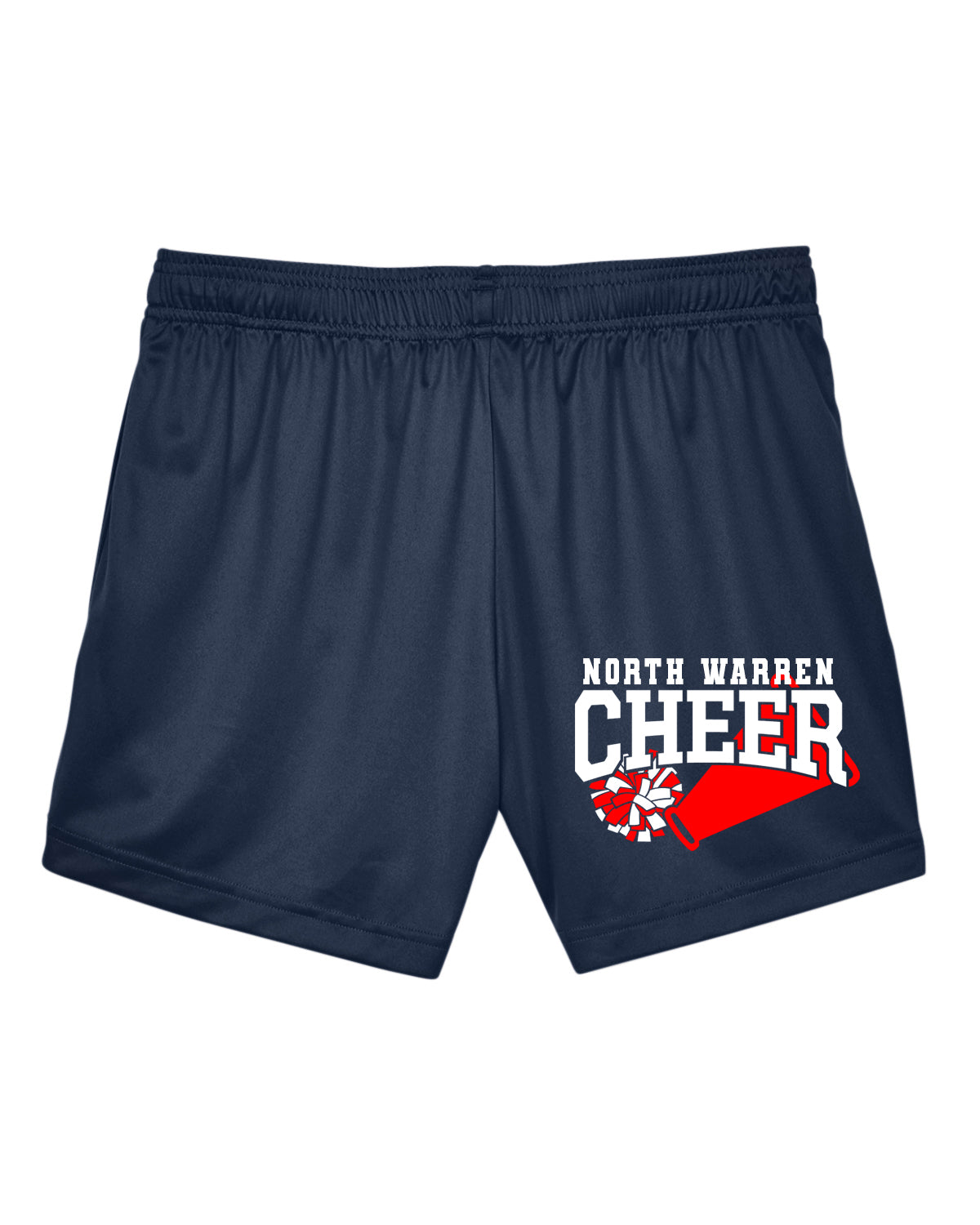 North Warren Cheer Ladies Performance Design 5 Shorts