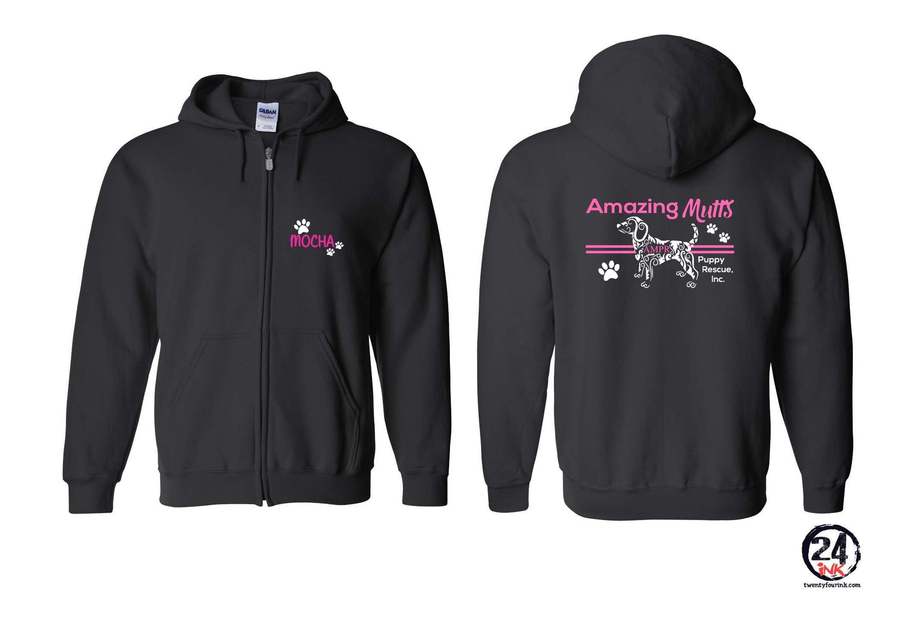 AMPR design 9 Zip up Sweatshirt