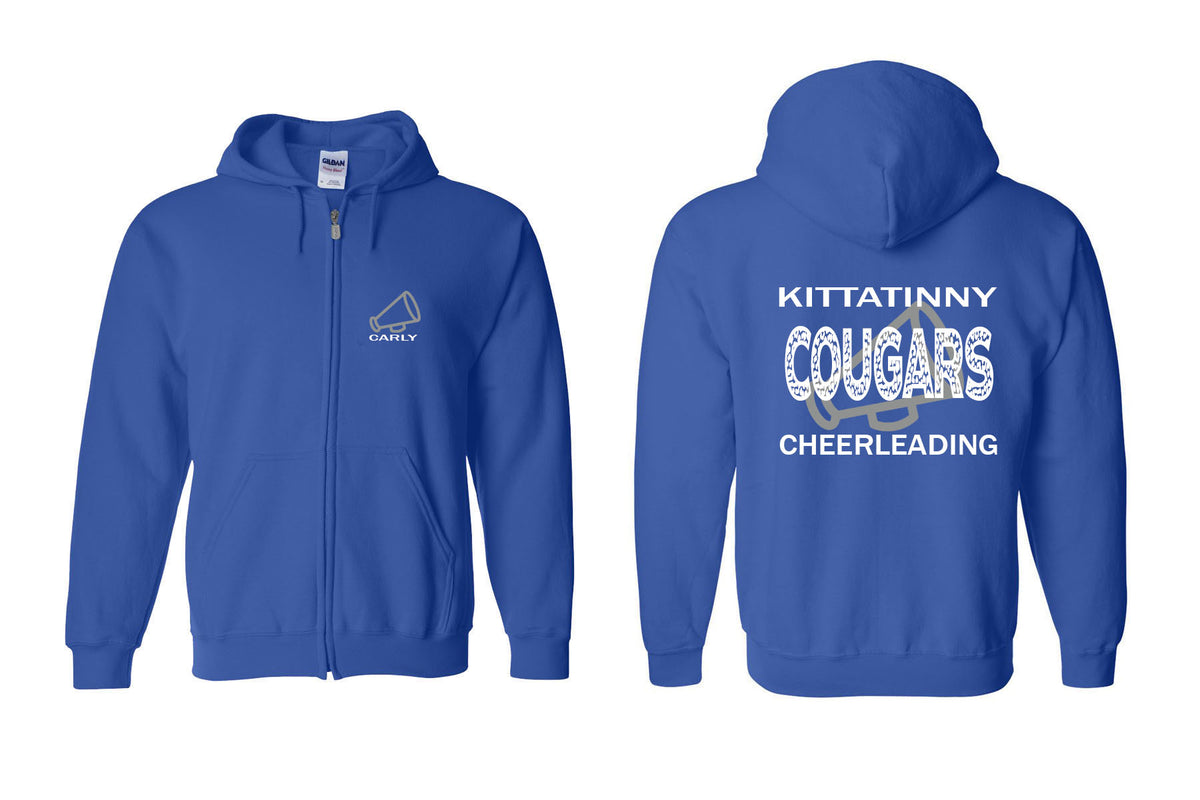 Kittatinny Cheer design 10 Zip up Sweatshirt