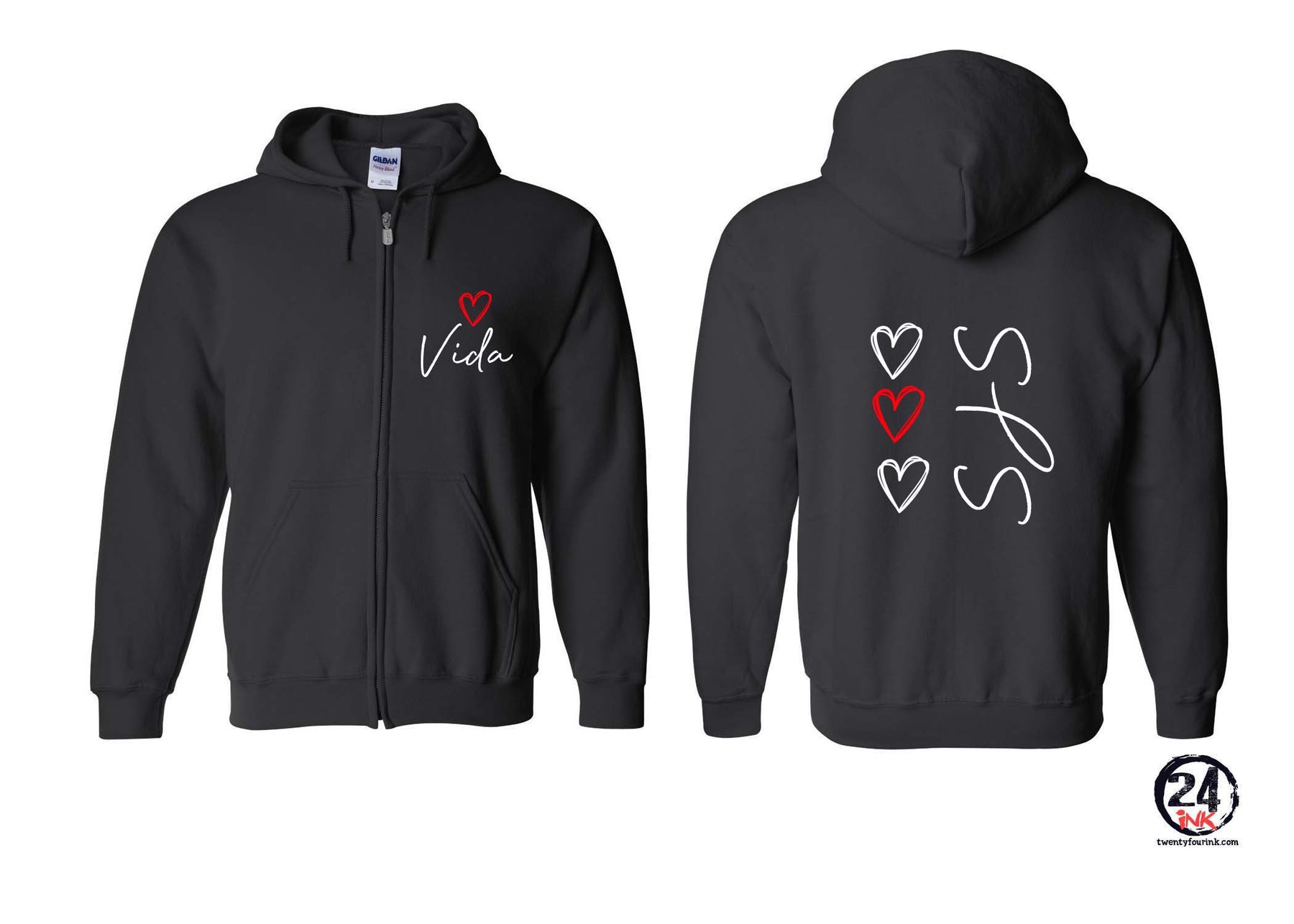 St. John's Design 1 Zip up Sweatshirt