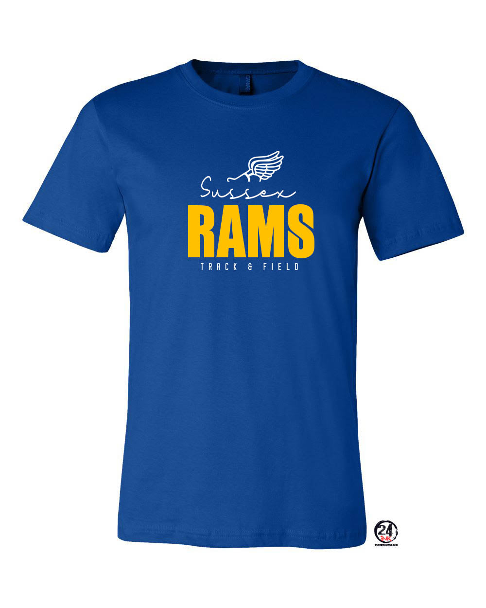 Sussex Rams Track Design 4 T-shirt