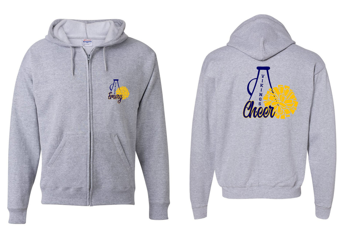 Vernon Cheer design 14 Zip up Sweatshirt