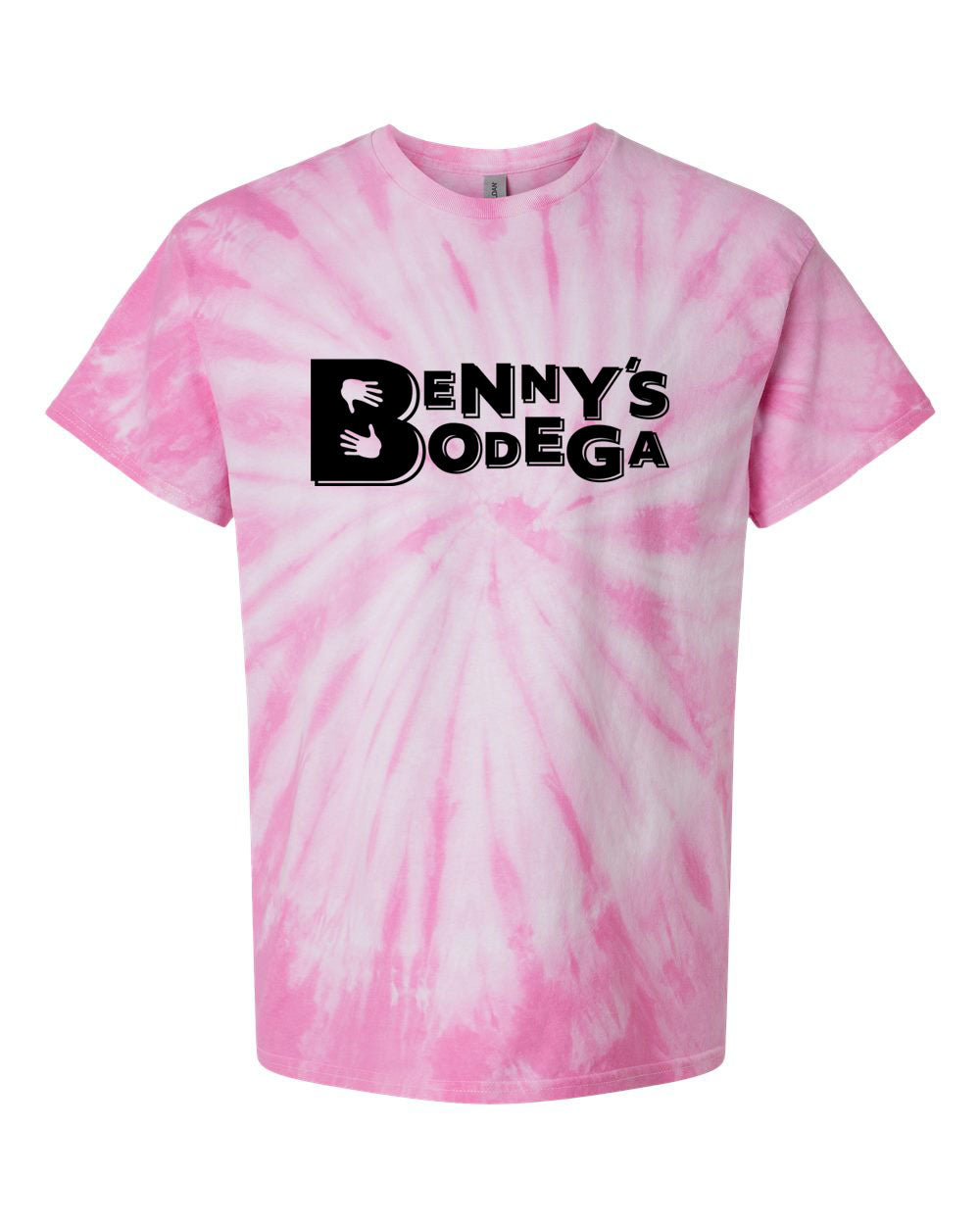Benny's Bodega Tie Dye t-shirt Design 1
