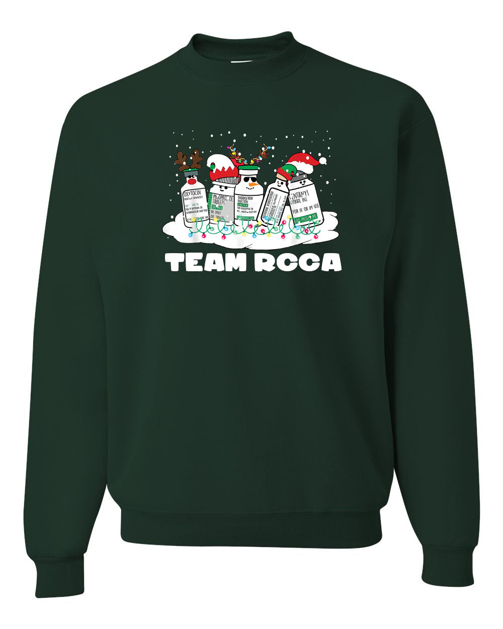 Christmas Medical non hooded sweatshirt