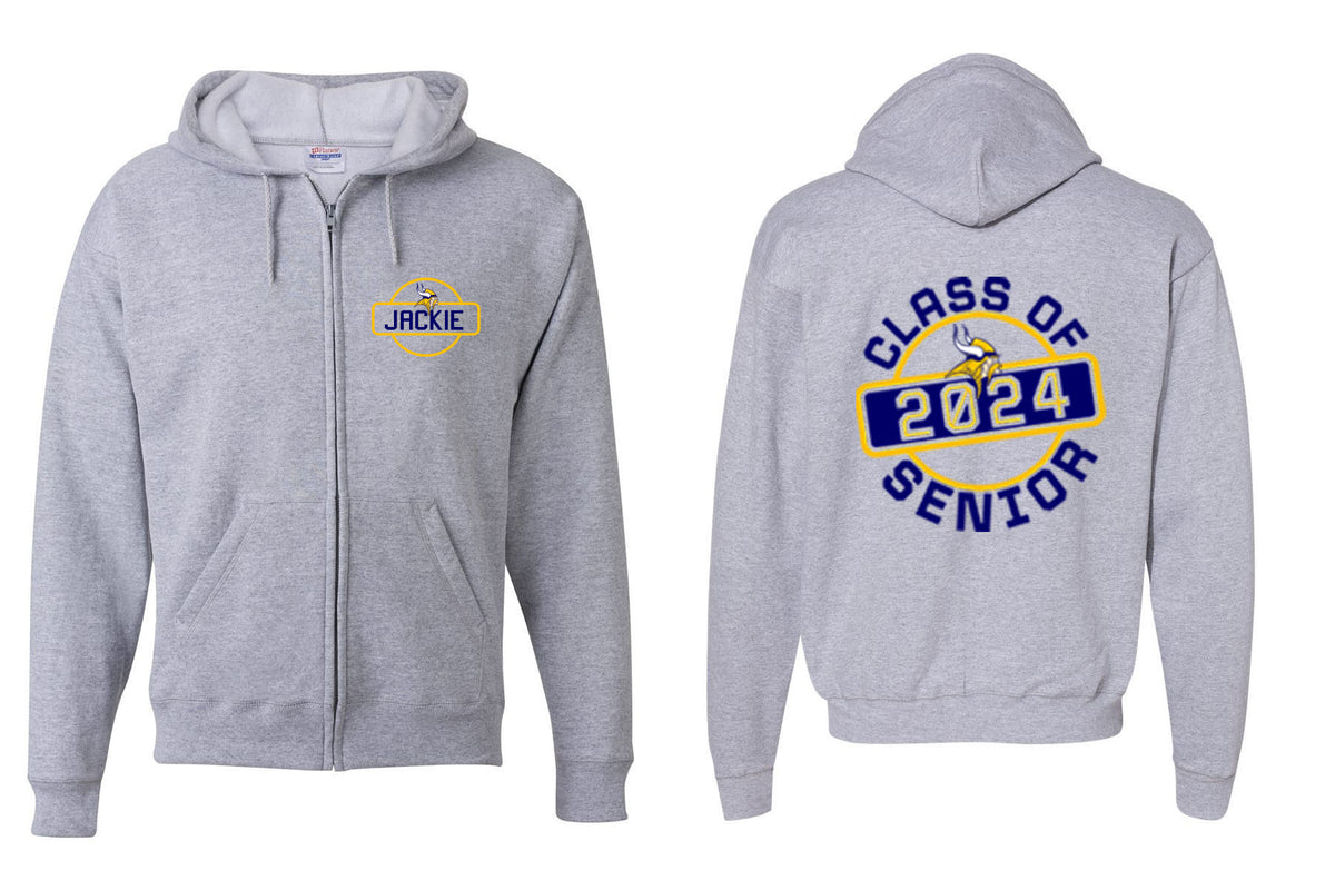 VTHS design 5 Zip up Sweatshirt