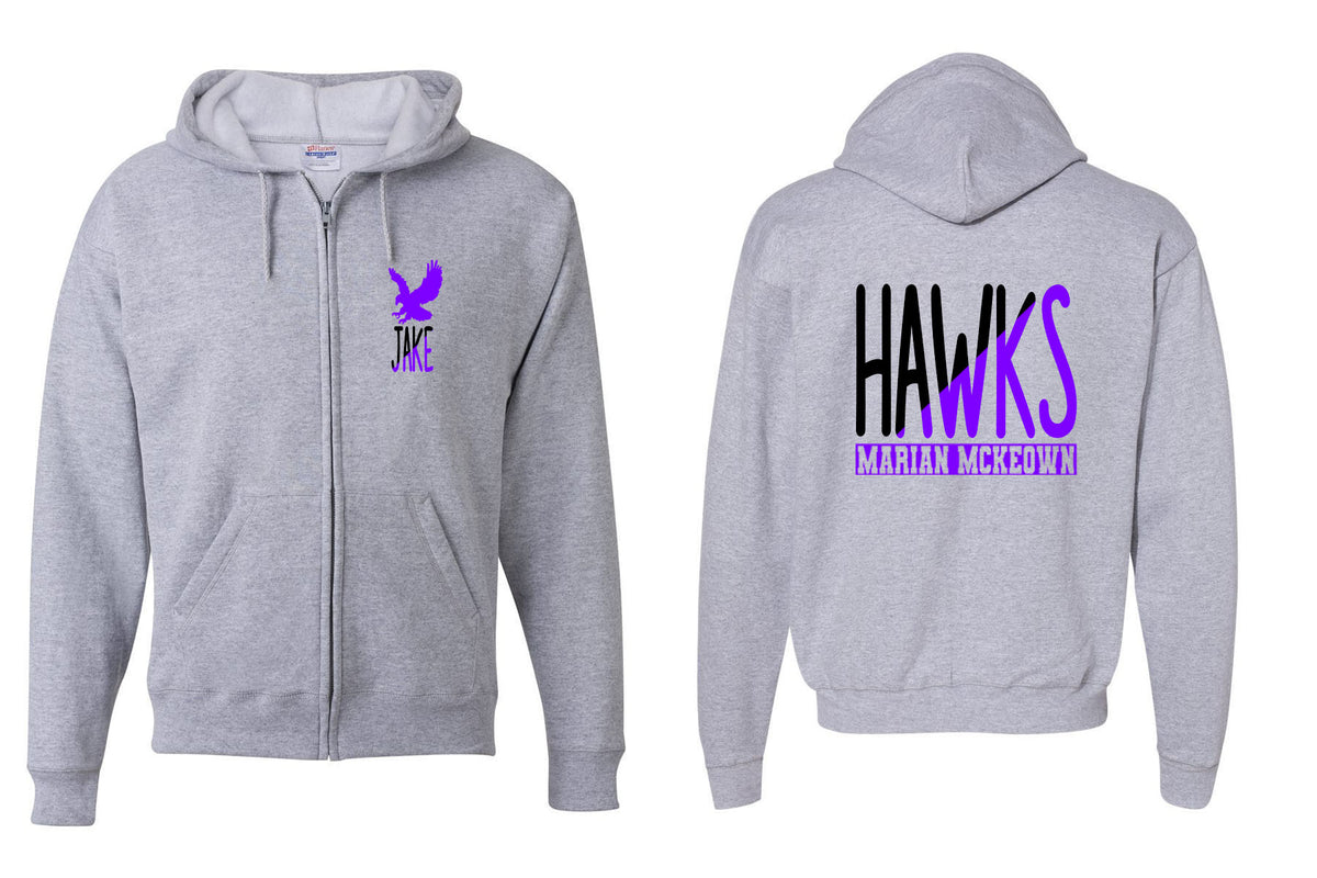 McKeown Design 15 Zip up Sweatshirt