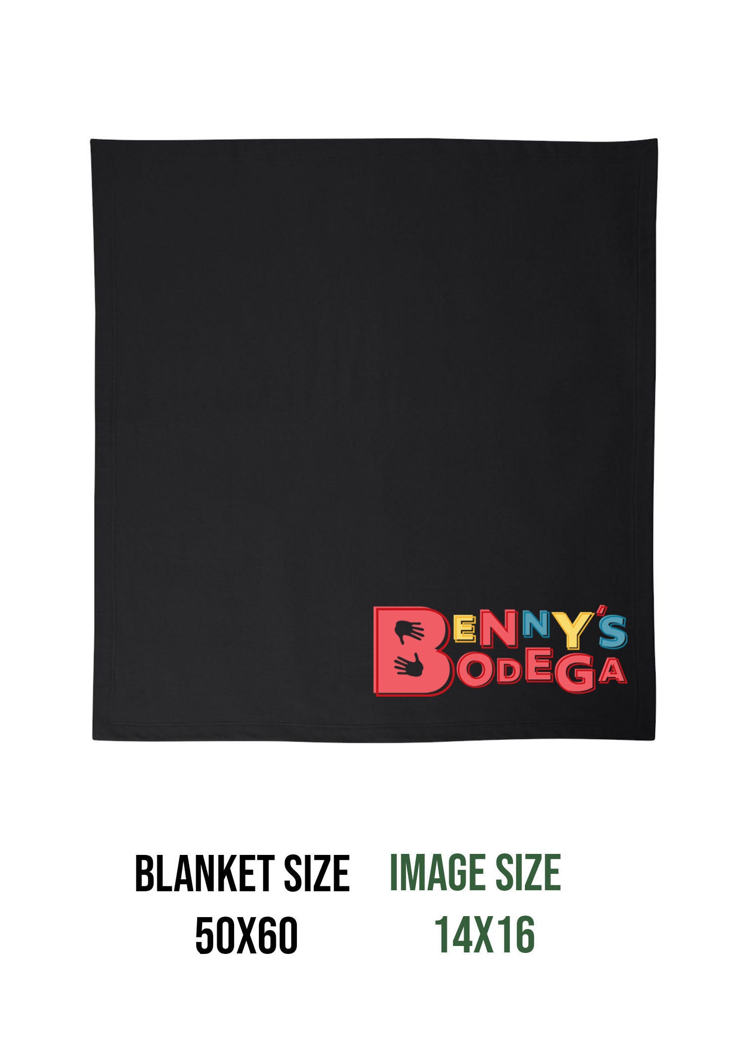 Benny's Bodega Blanket Design 1