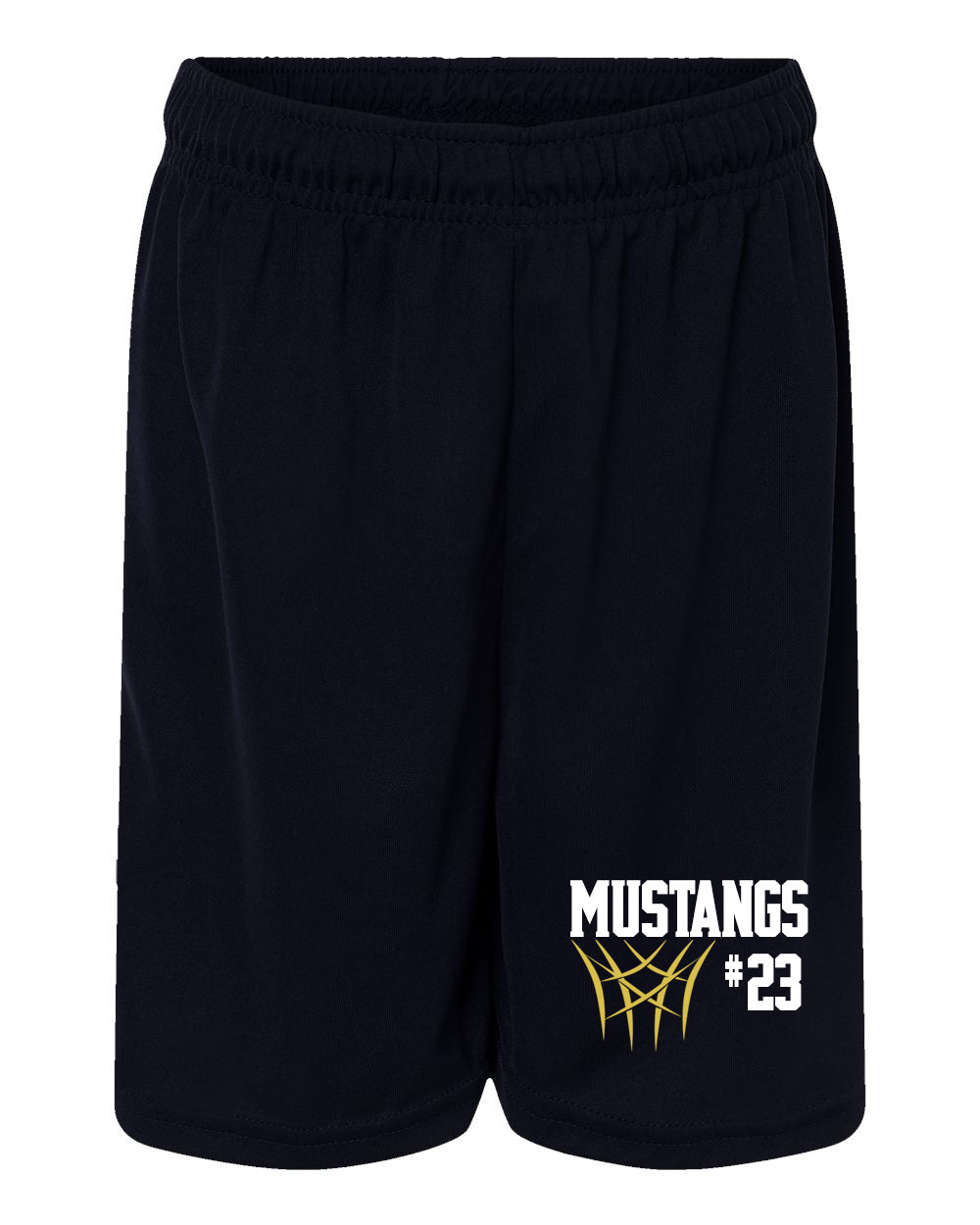 Mustangs Basketball Design 8 Performance Shorts