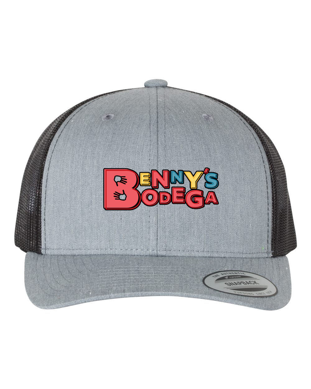 Benny's Bodega Trucker Hat Design 1