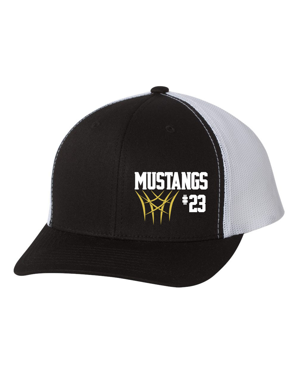 Green Hills Basketball Design 8 Trucker Hat