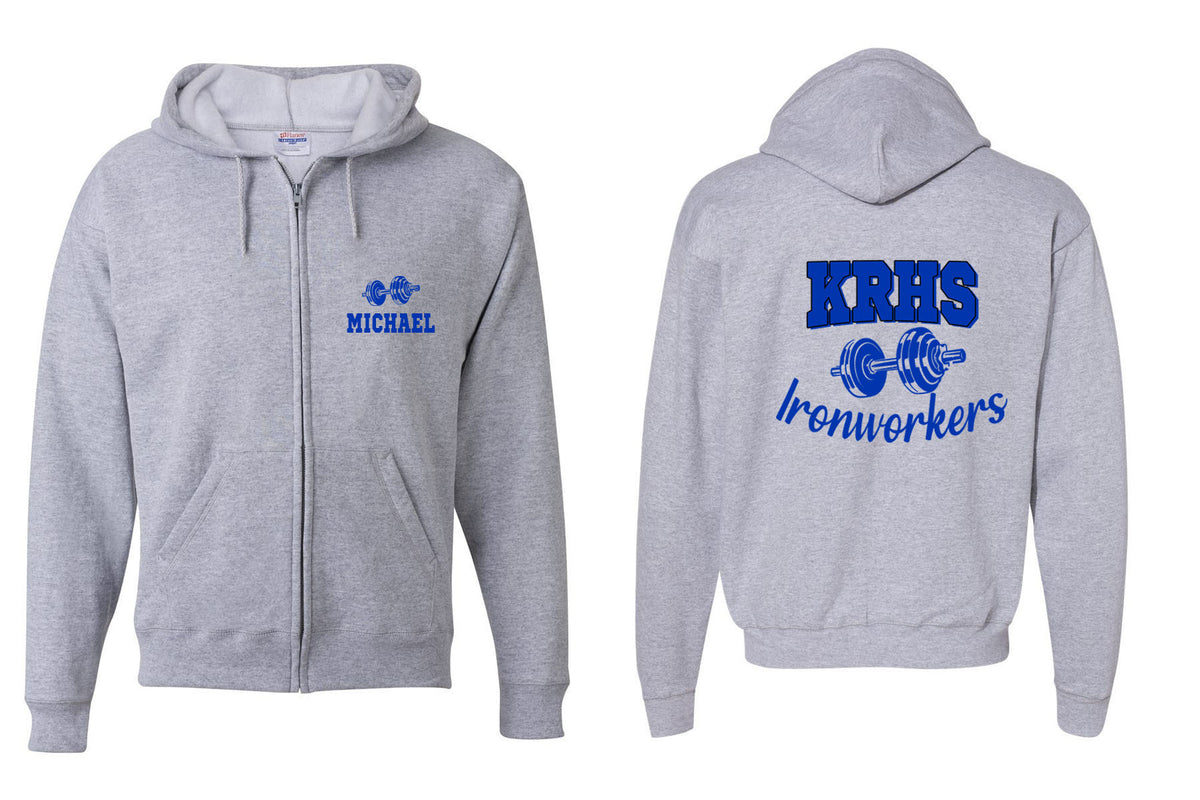 Krhs weight design 1 Zip up Sweatshirt