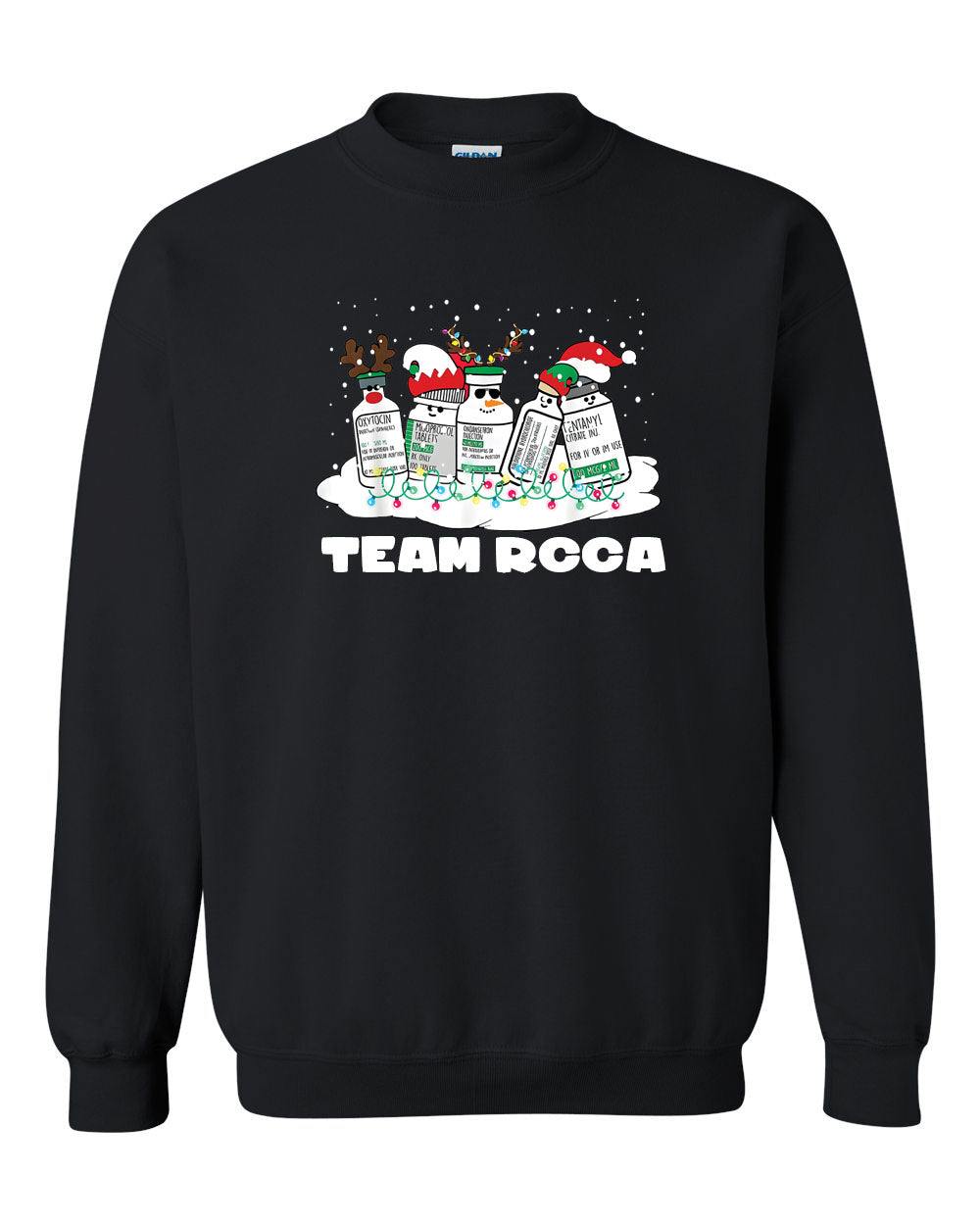 Christmas Medical non hooded sweatshirt