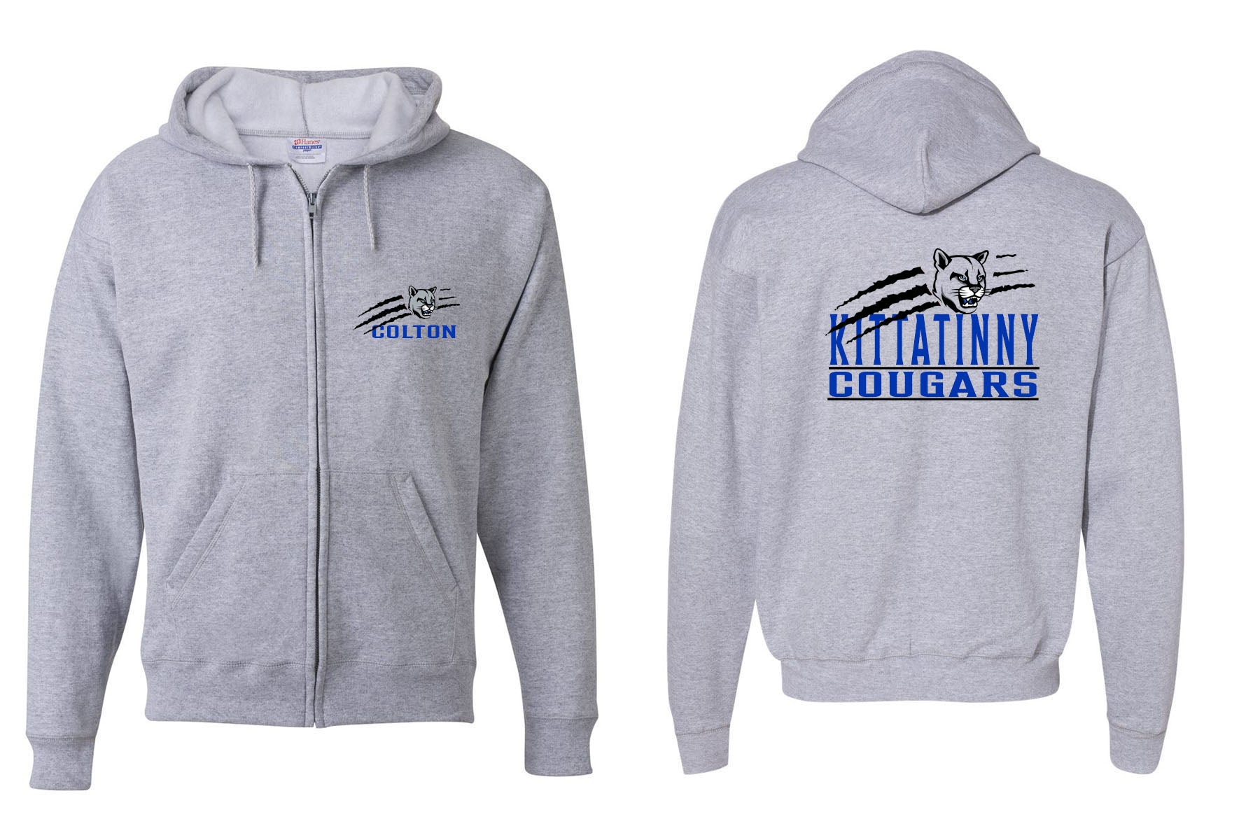 Krhs design 16 Zip up Sweatshirt