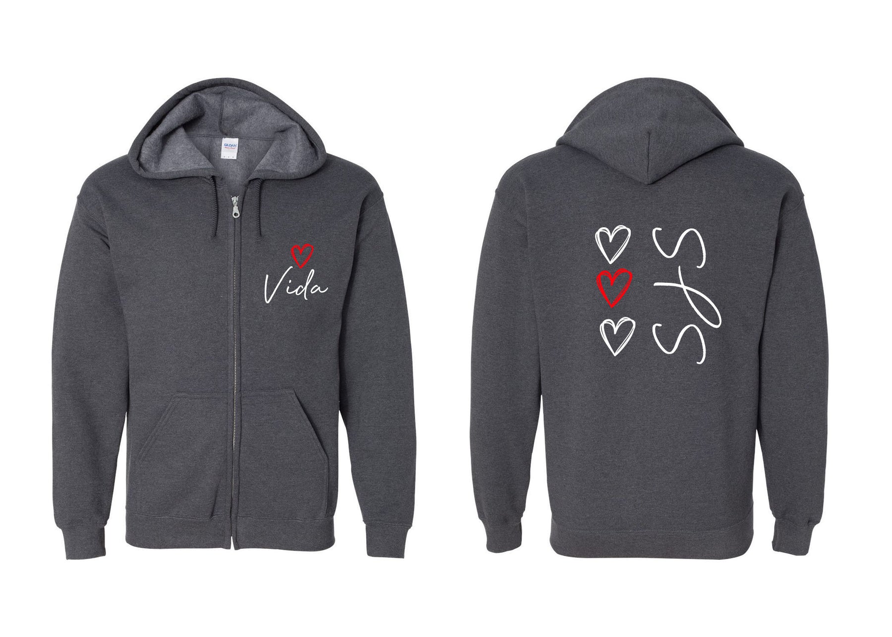 St. John's Design 1 Zip up Sweatshirt