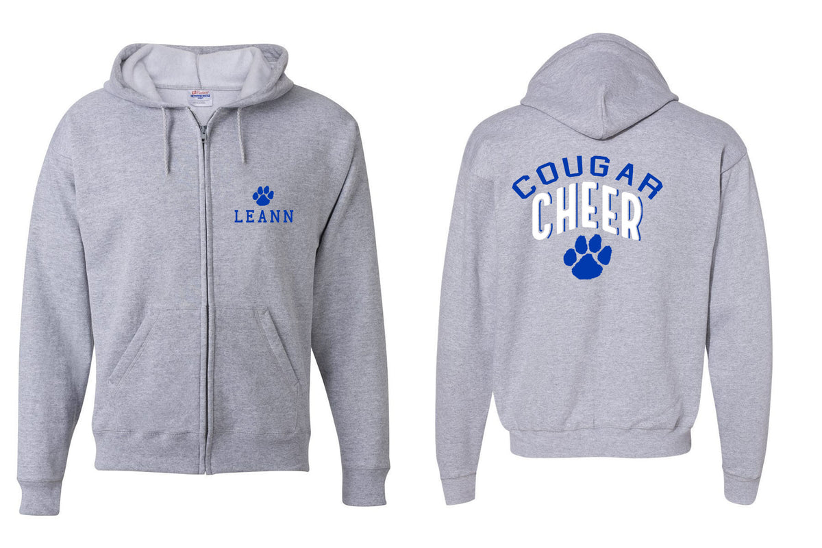 Kittatinny Cheer design 5 Zip up Sweatshirt