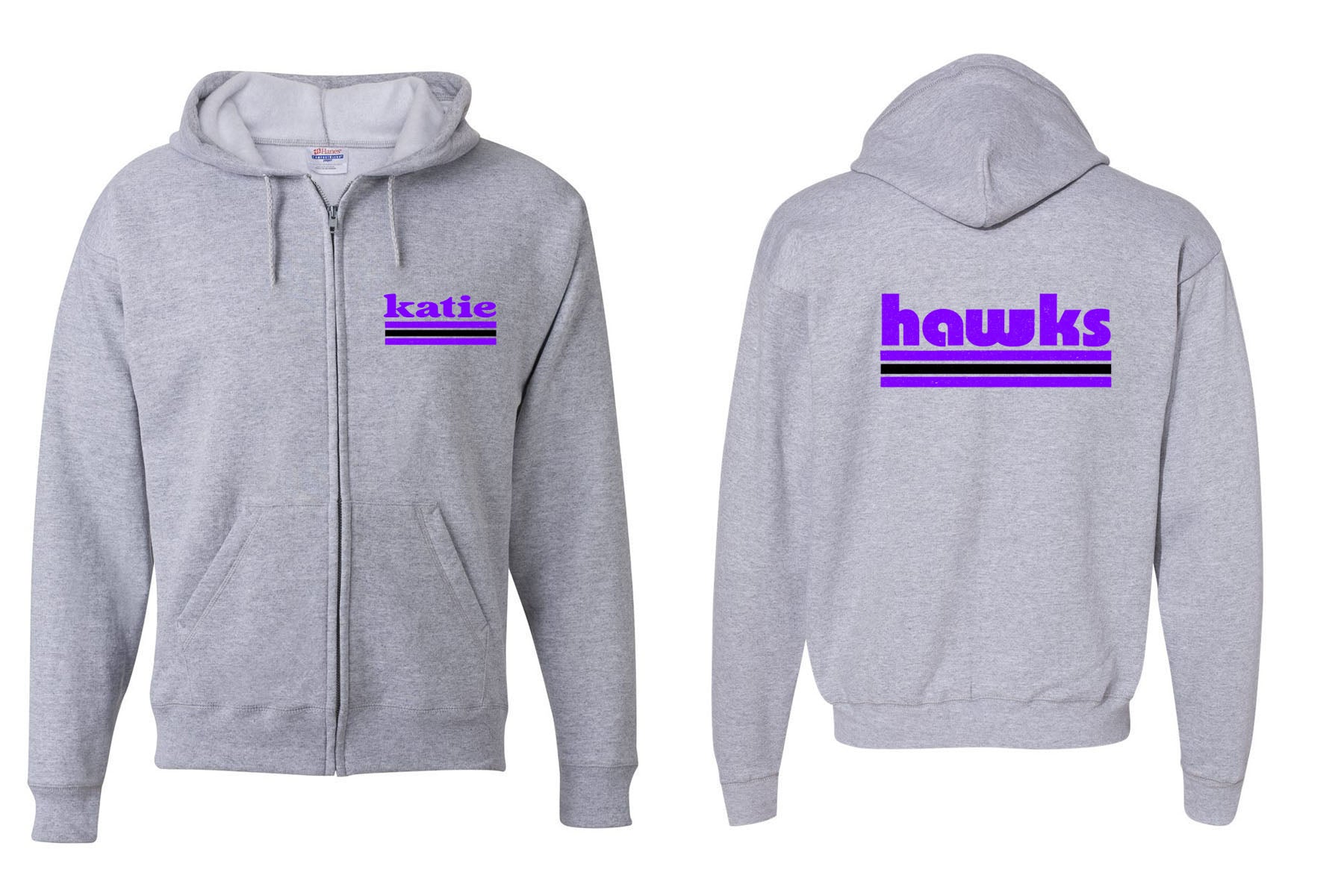 McKeown Design 18 Zip up Sweatshirt