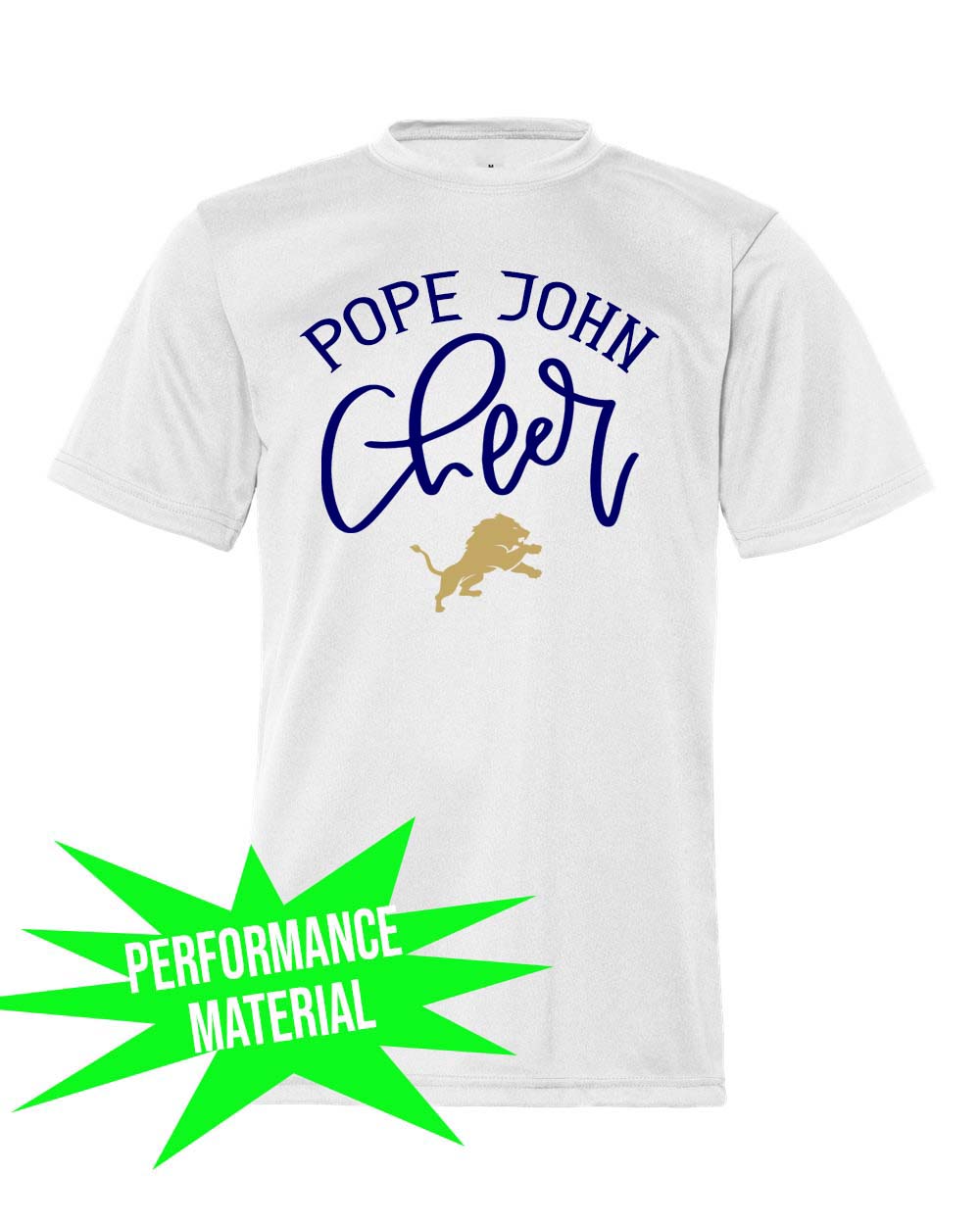 Pope John Cheer Performance Material design 8 T-Shirt