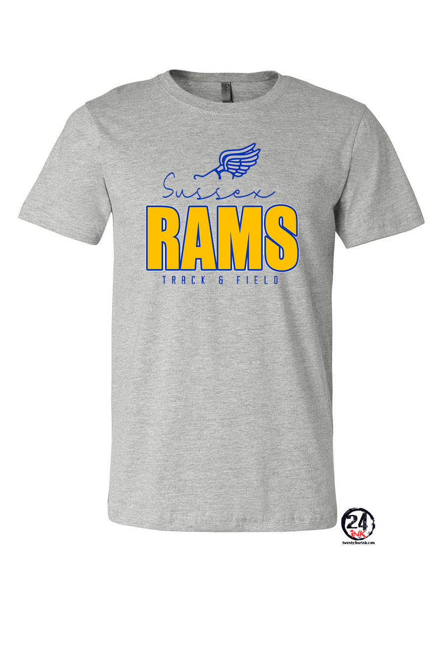 Sussex Rams Track Design 4 T-shirt