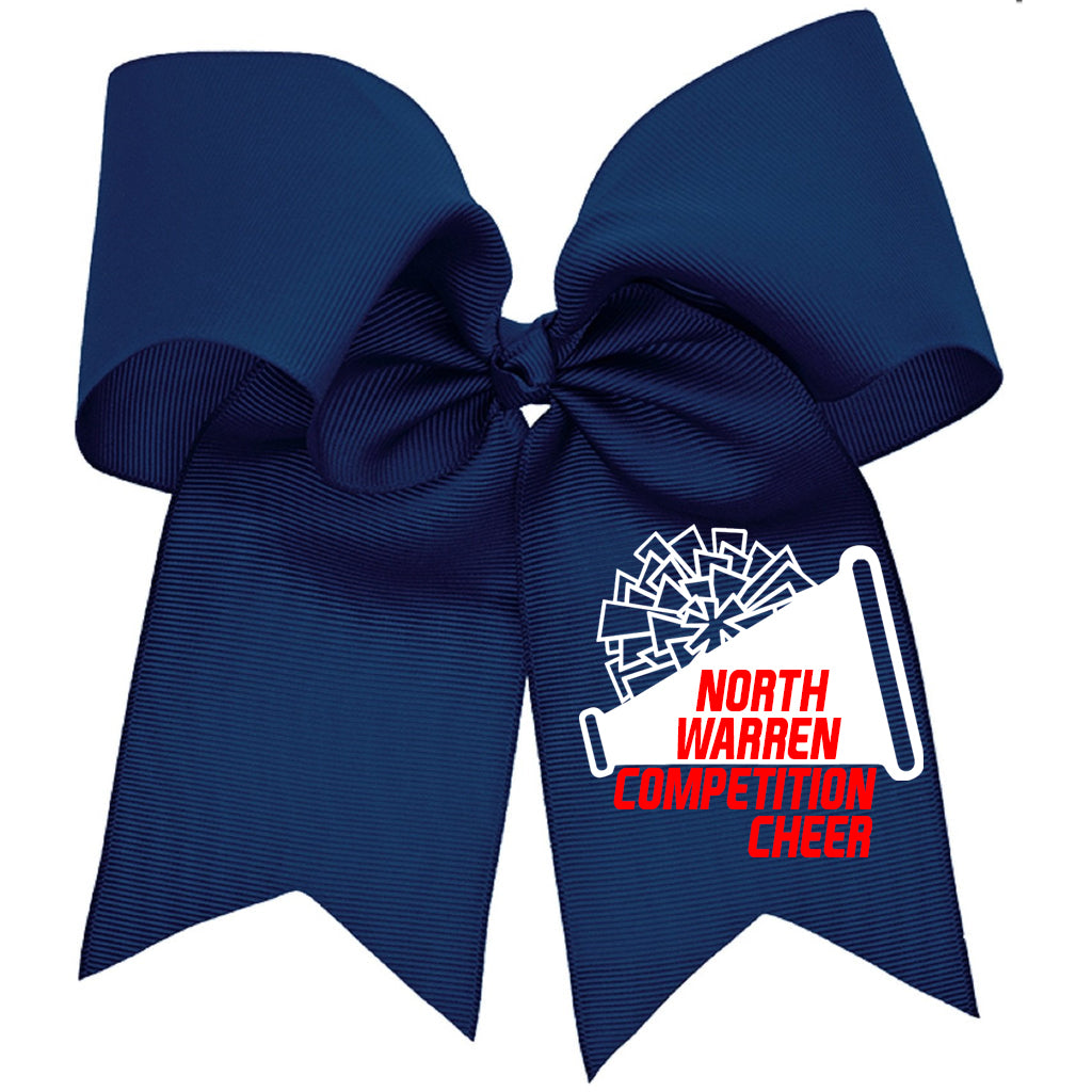 North Warren Cheer Bow Design 3