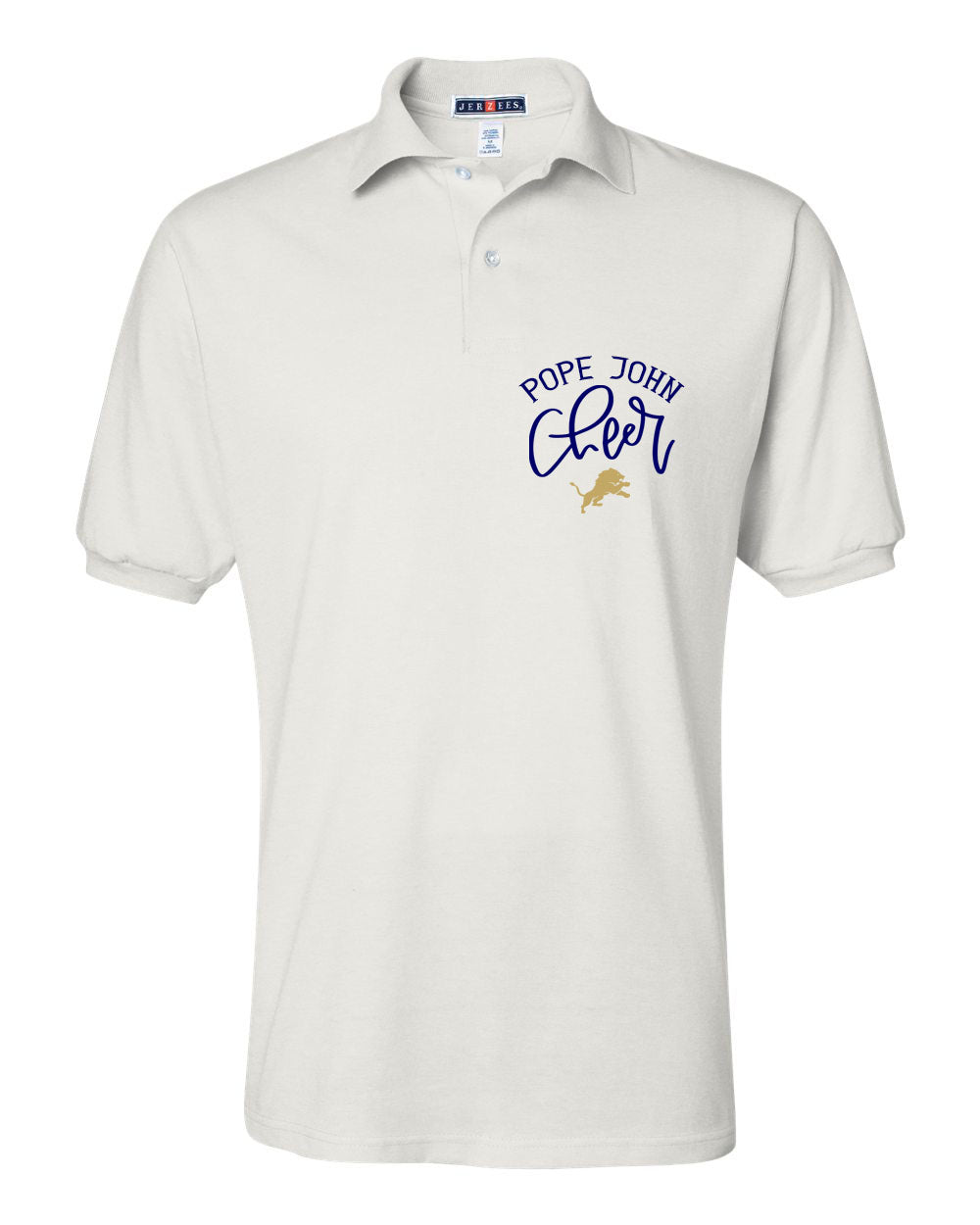 Pope John Cheer Design 8 Polo T-Shirt