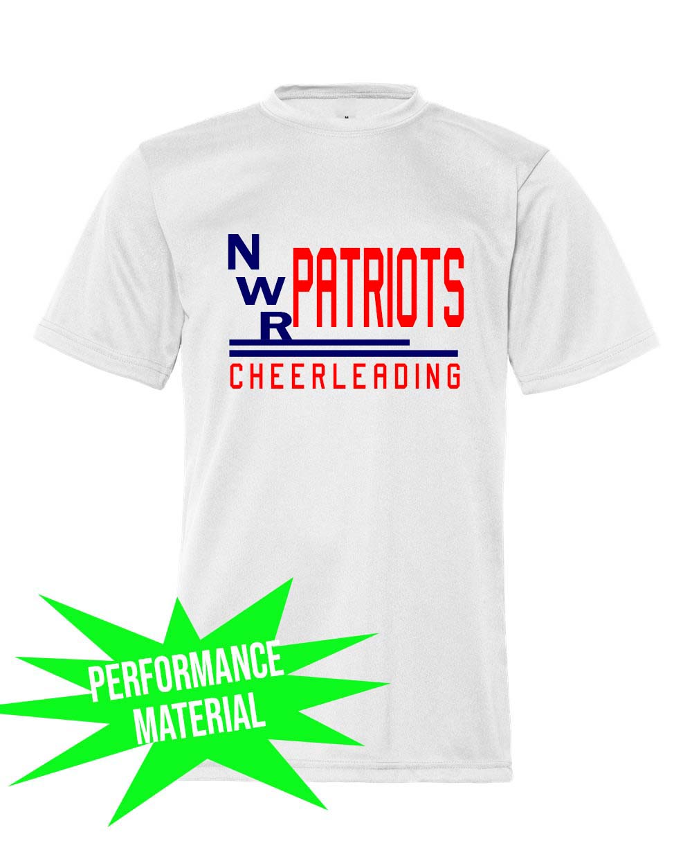 North Warren Performance Material design 1 T-Shirt