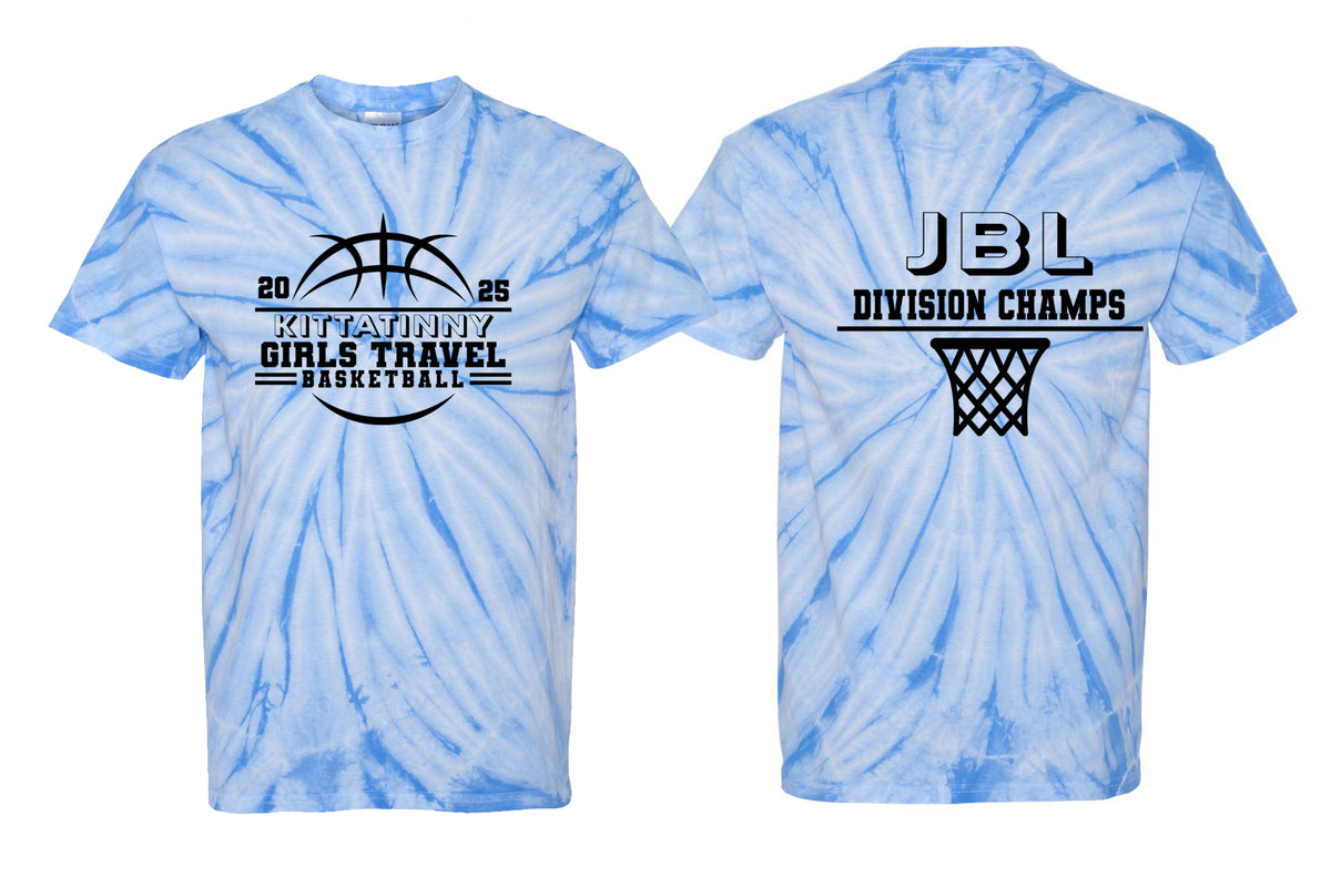 Kittatinny Basketball Tie Dye t-shirt Design 9