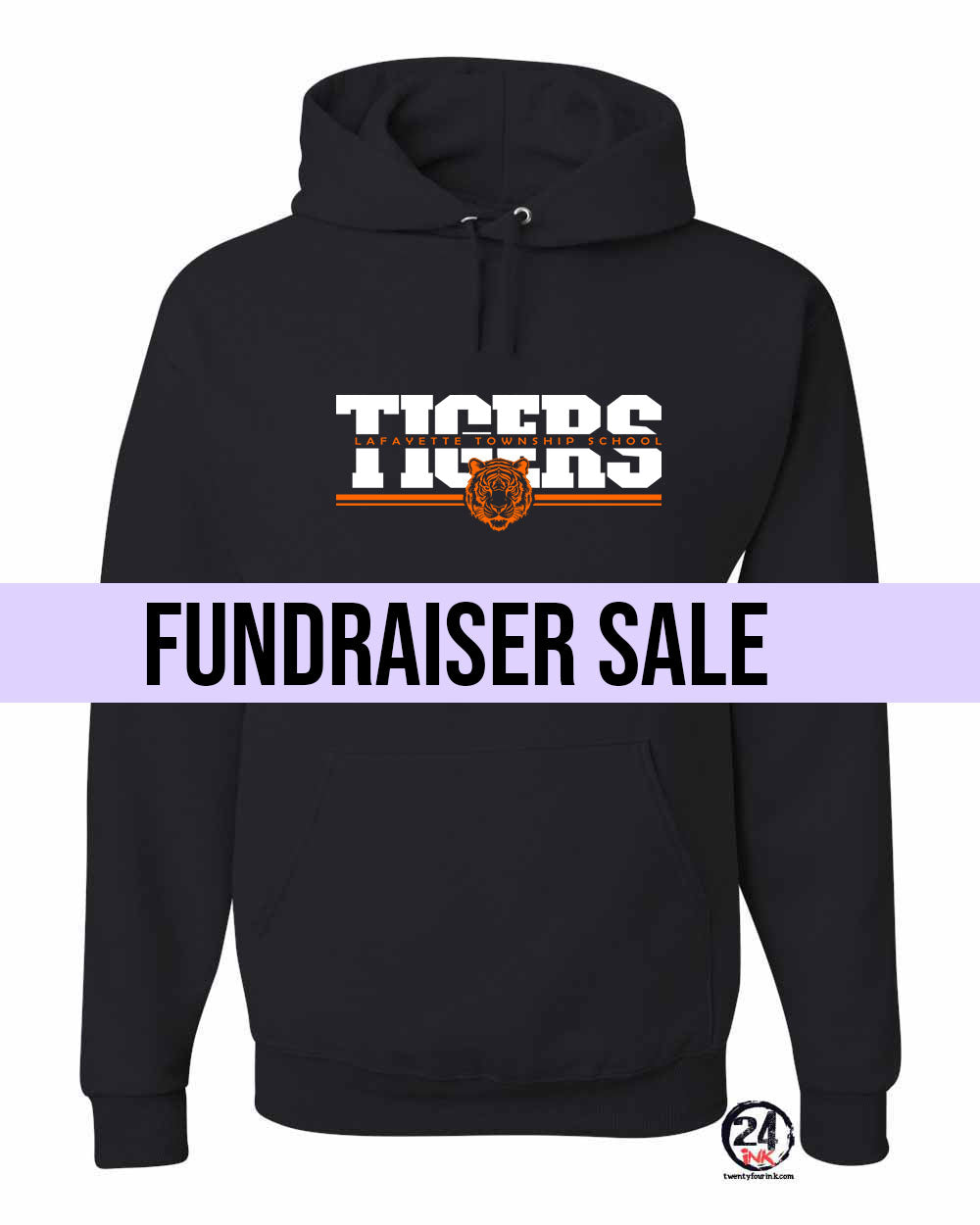 Tigers Hooded Sweatshirt Design 16 ***NEW FUNDRAISER***