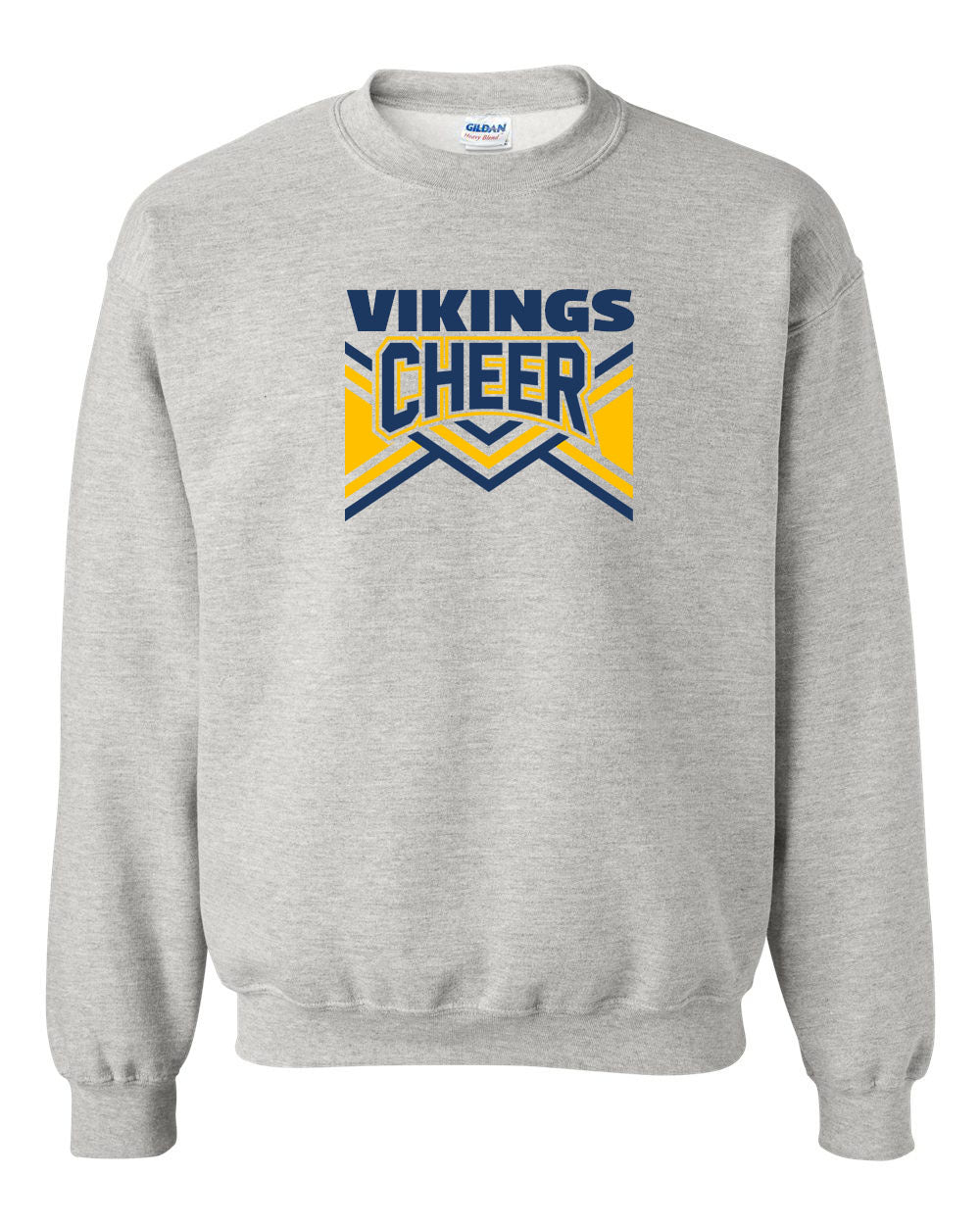 Vikings Cheer Non Hooded Sweatshirt Design 2