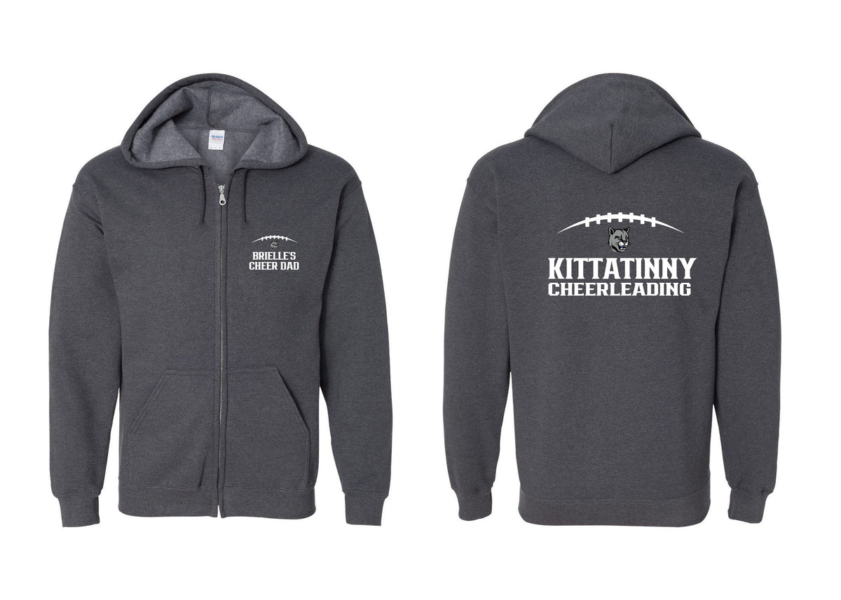 Kittatinny Cheer design 7 Zip up Sweatshirt