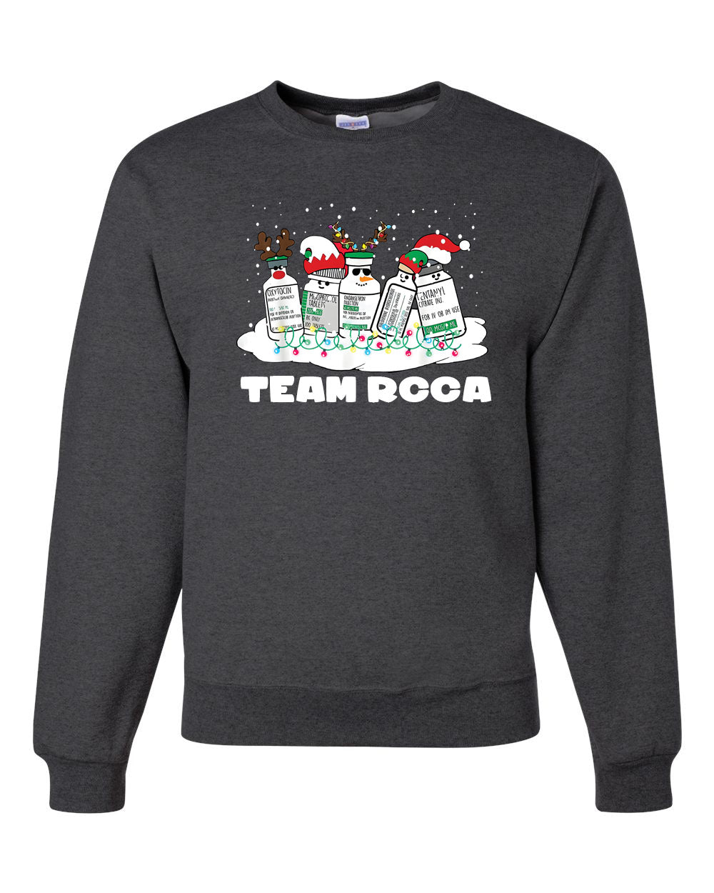 Christmas Medical non hooded sweatshirt