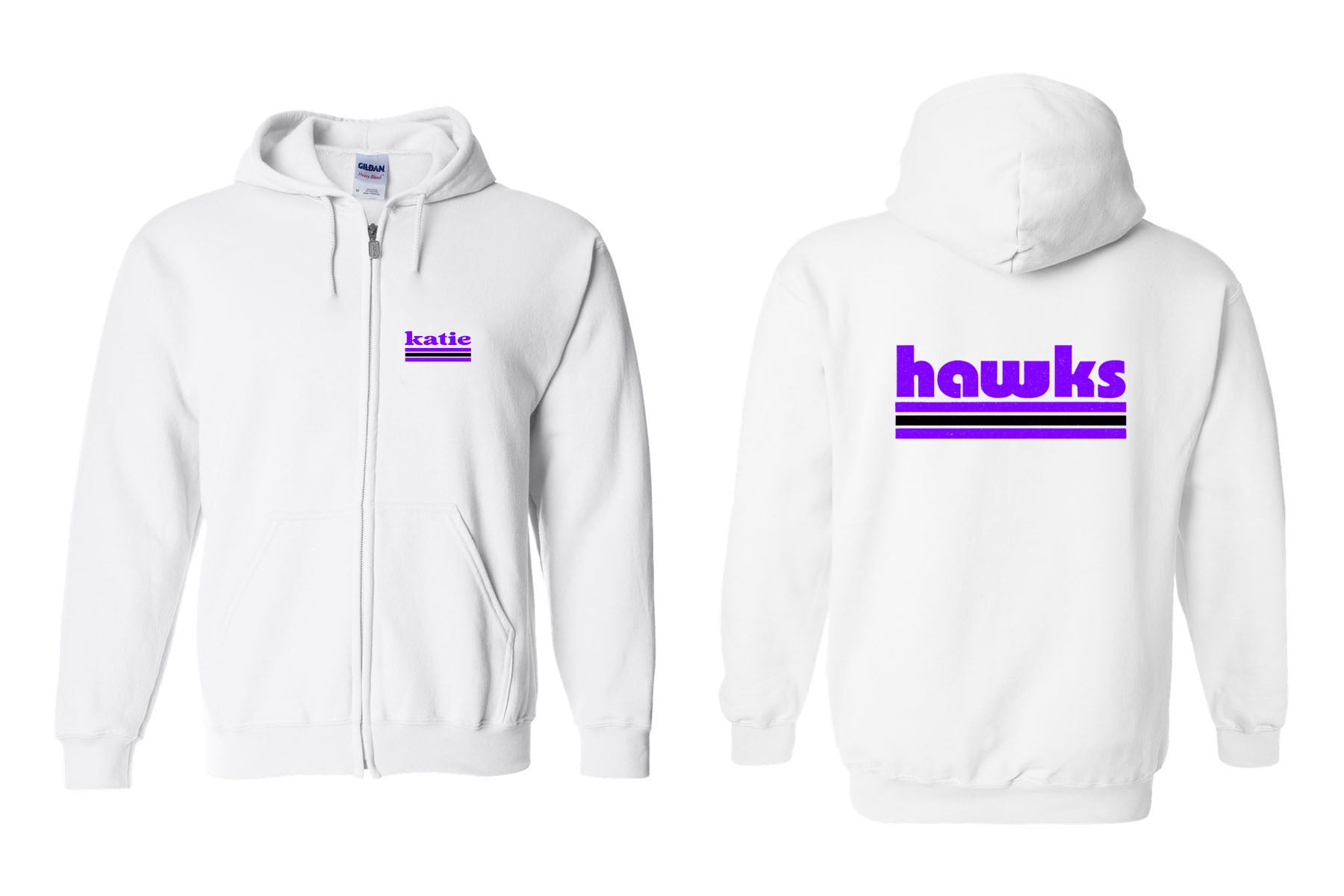 McKeown Design 18 Zip up Sweatshirt