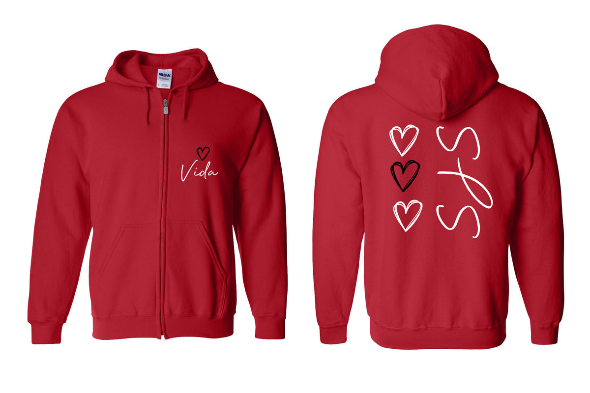 St. John's Design 1 Zip up Sweatshirt