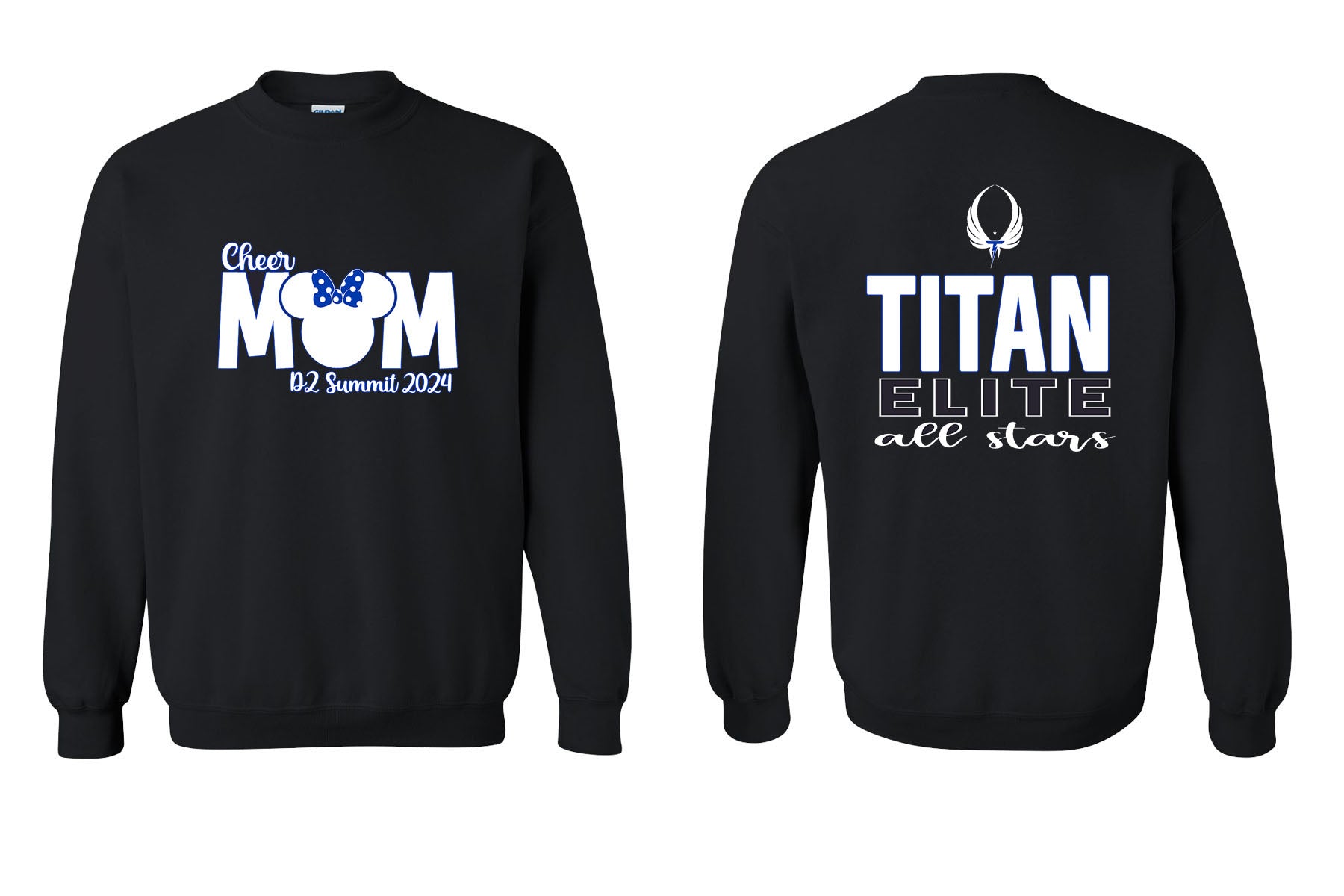 Titan Design Mom non hooded sweatshirt