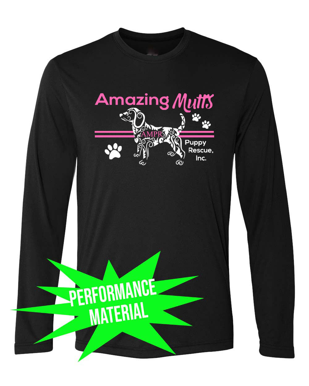 AMPR Performance Material Design 9 Long Sleeve Shirt