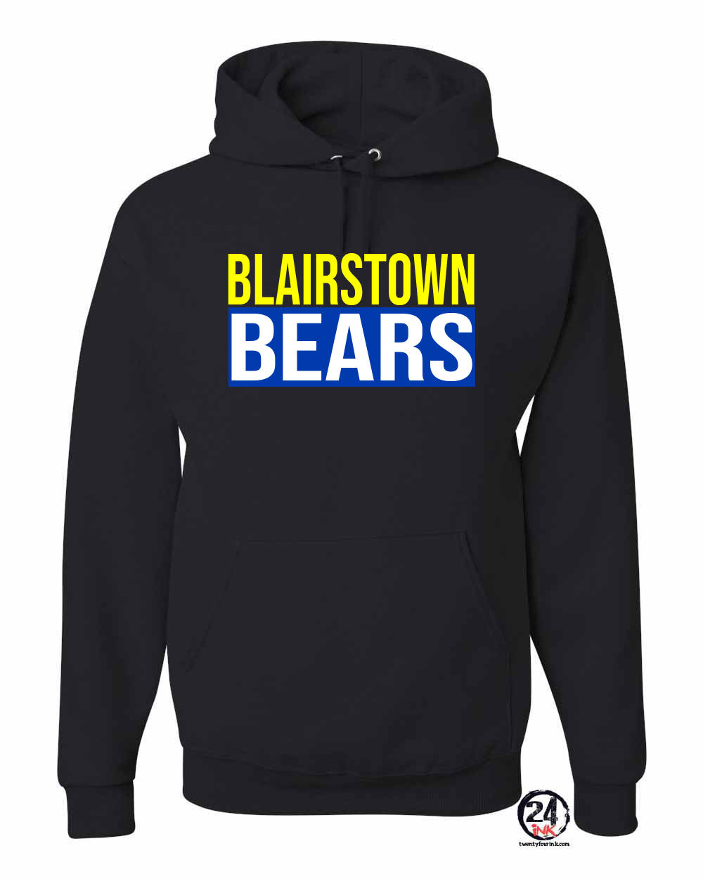 Blairstown Bears Design 12 Hooded Sweatshirt