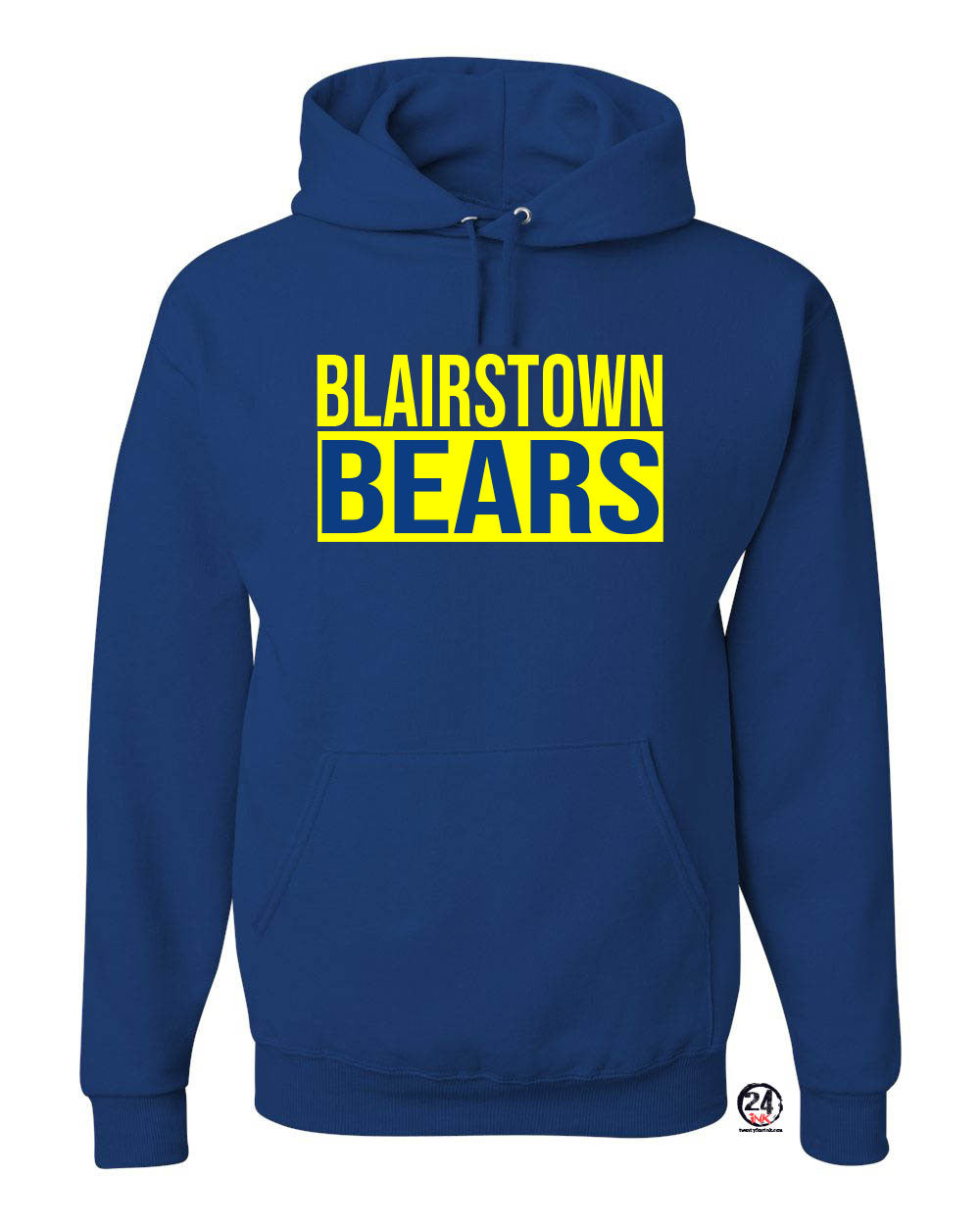 Blairstown Bears Design 12 Hooded Sweatshirt