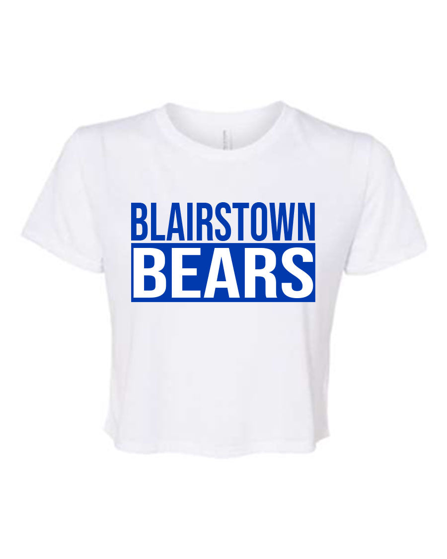 Blairstown Bears Design 12 Crop Top