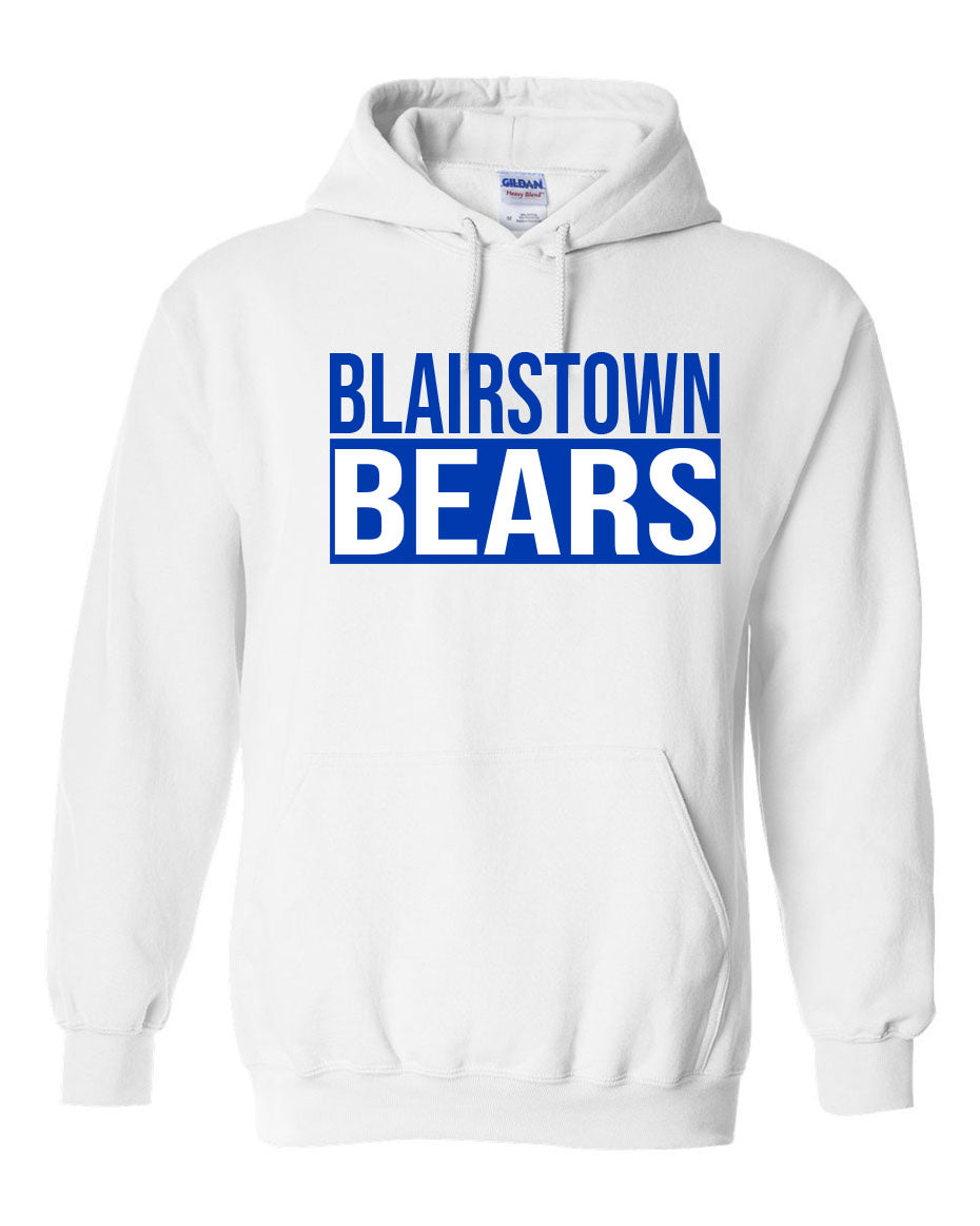 Blairstown Bears Design 12 Hooded Sweatshirt