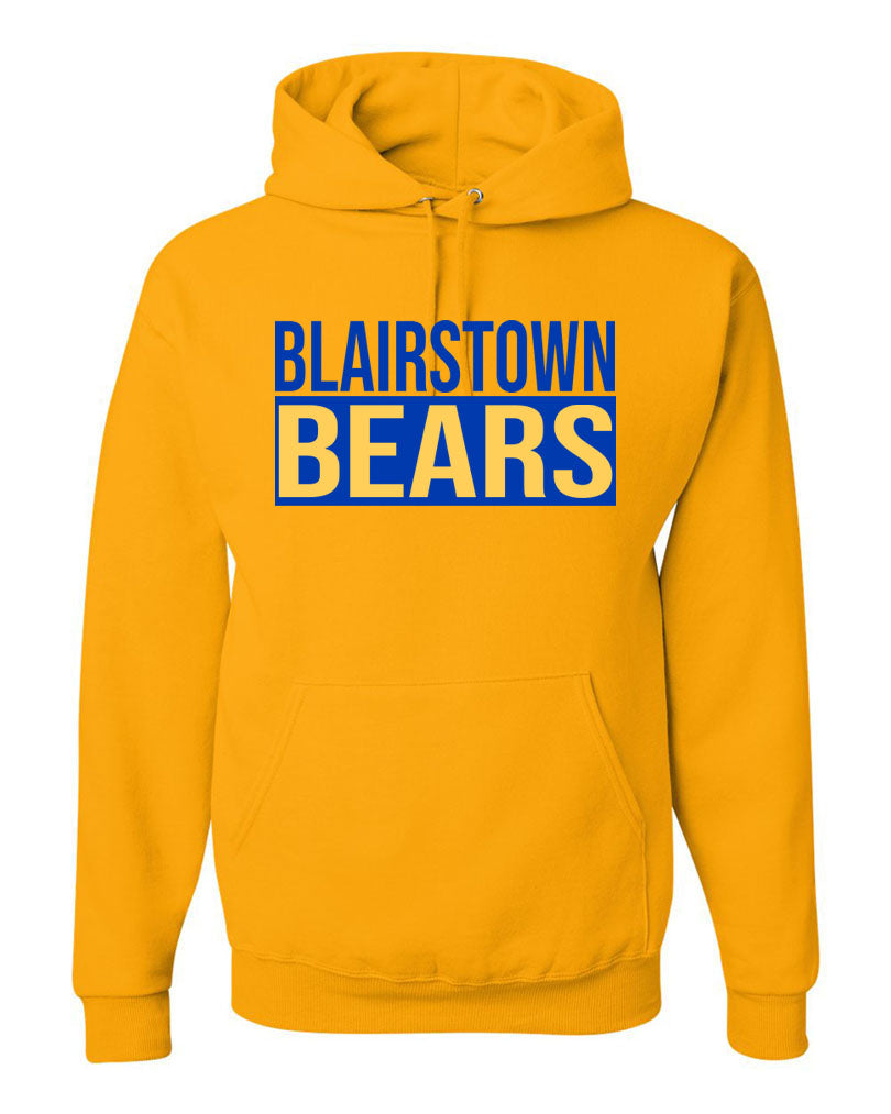 Blairstown Bears Design 12 Hooded Sweatshirt
