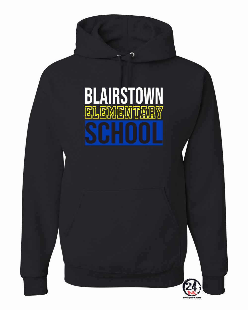 Blairstown Bears Design 13 Hooded Sweatshirt