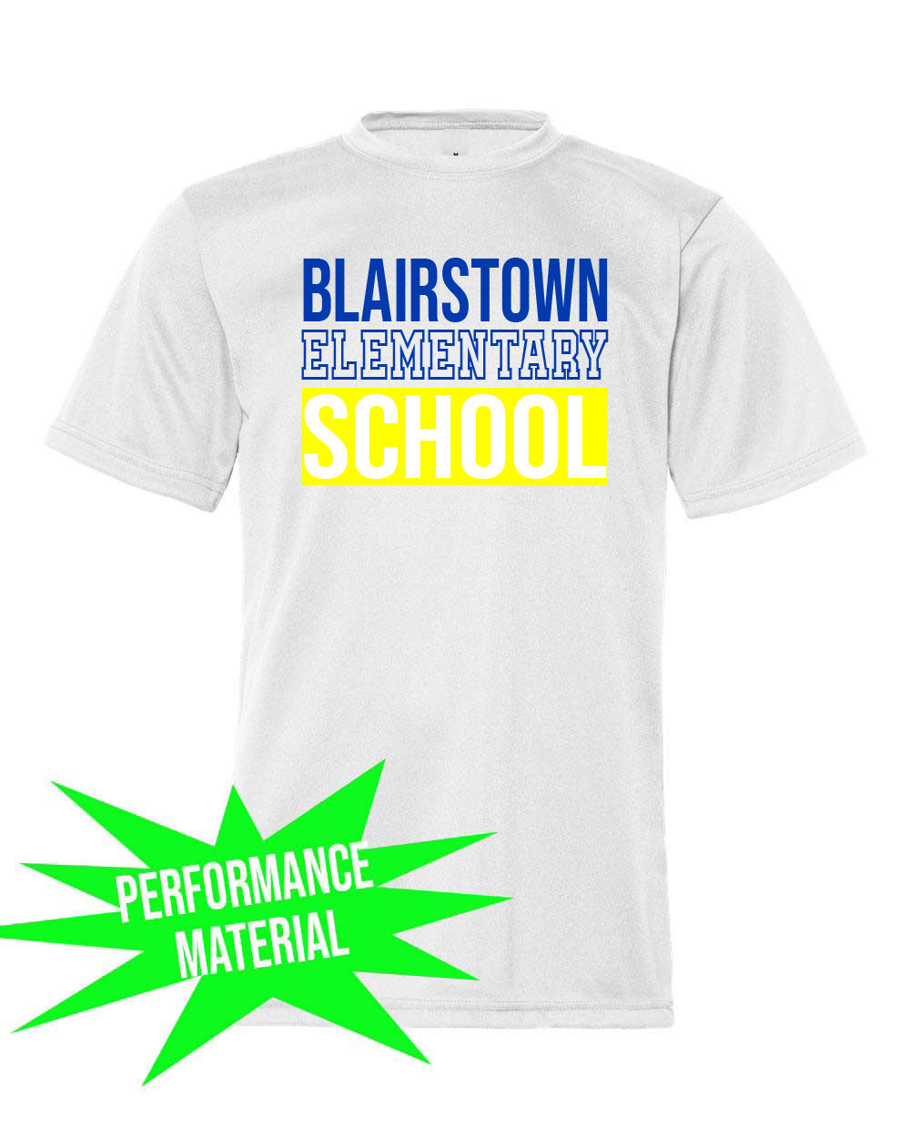 Blairstown Bears Performance Material T-Shirt Design 13