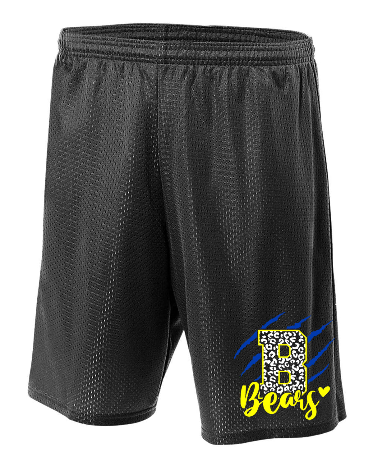 Blairstown Bears Design 11 Mesh Shorts