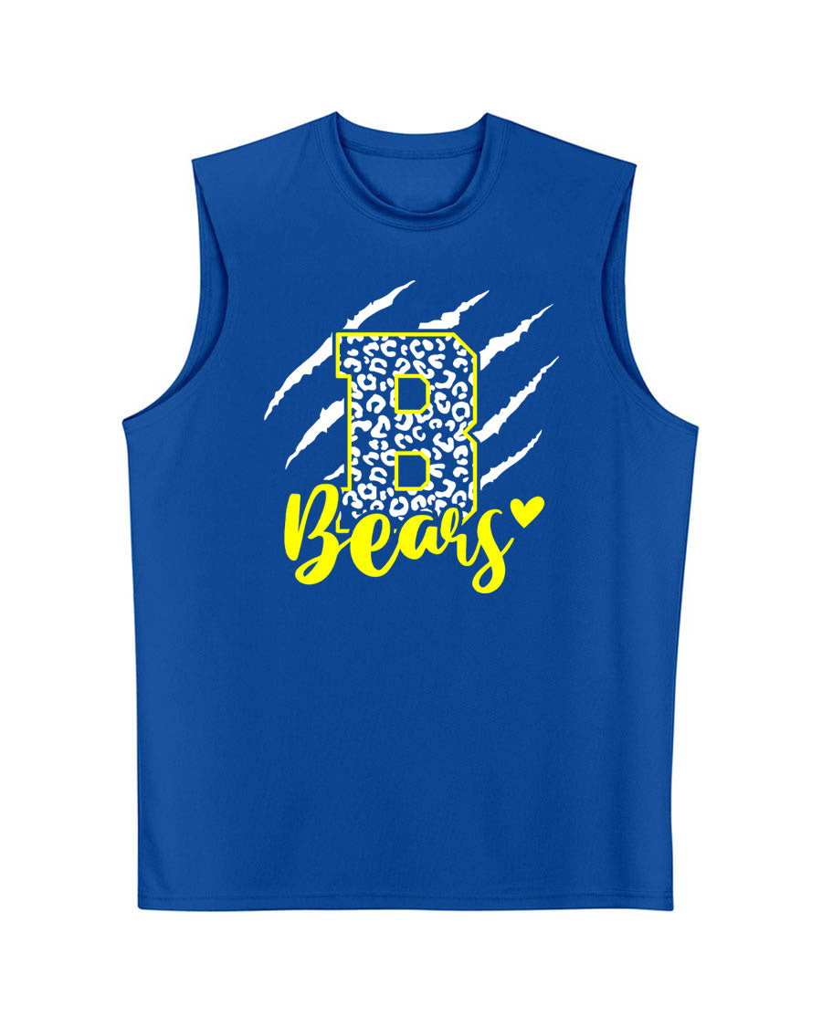 Blairstown Bears Men's Performance Tank Top Design 11