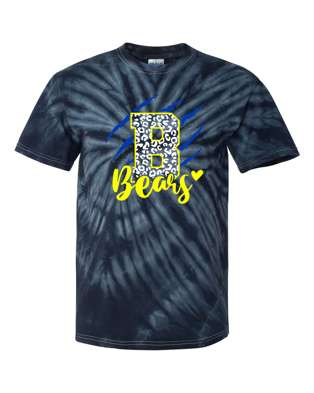 Blairstown Bears Tie Dye t-shirt Design 11