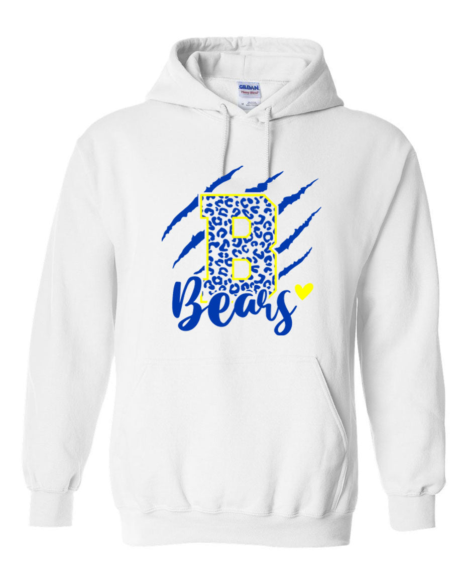 Blairstown Bears Design 11 Hooded Sweatshirt