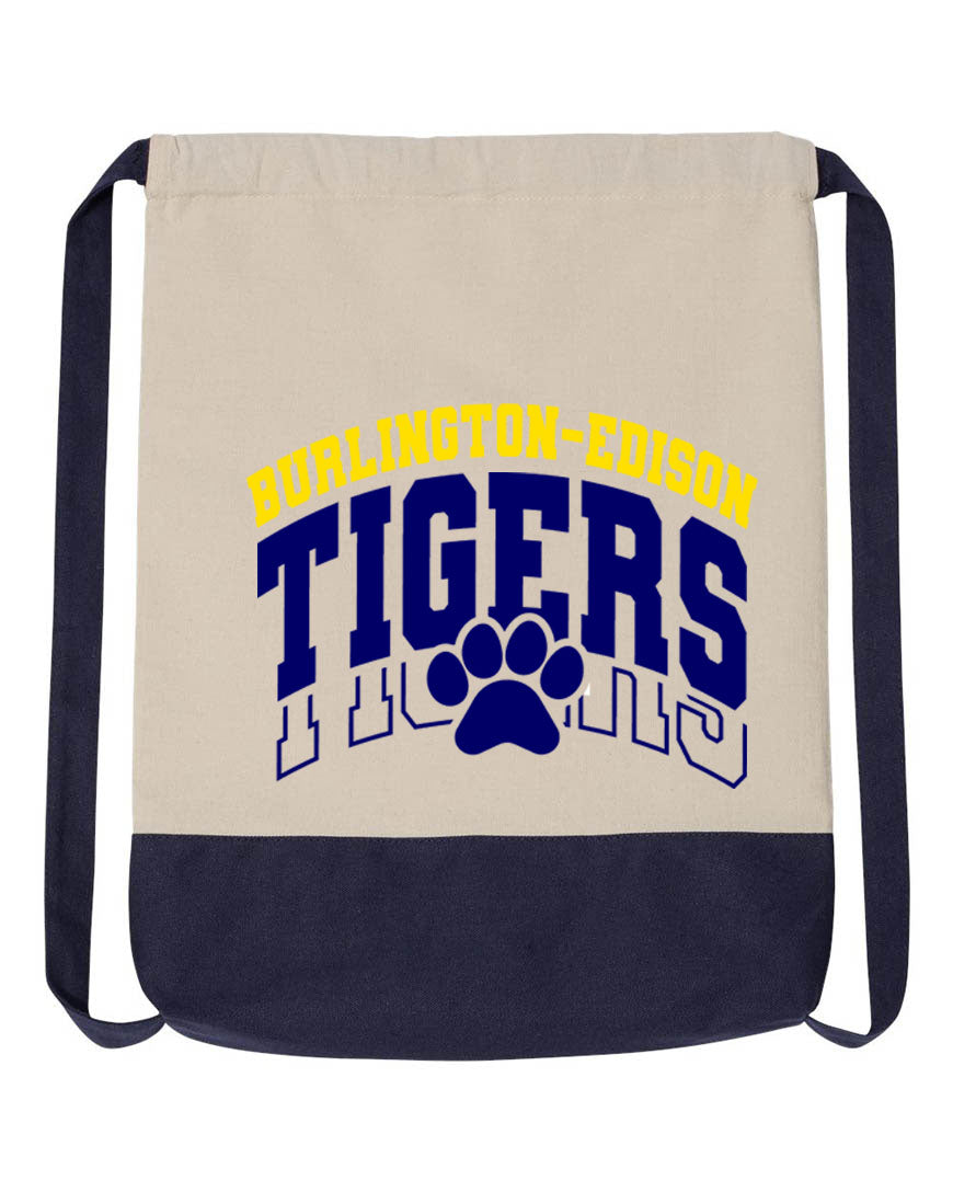 Burlington Edison Cheer Drawstring Bag Design 1