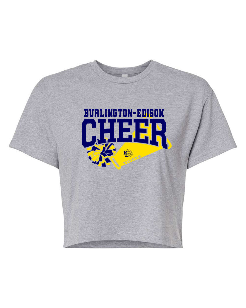 Burlington Edison Cheer crop top Design 2