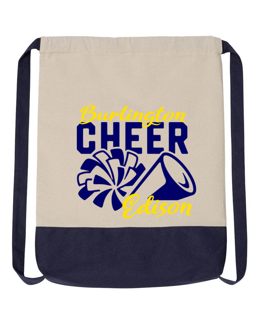 Burlington Edison Cheer Drawstring Bag Design 3
