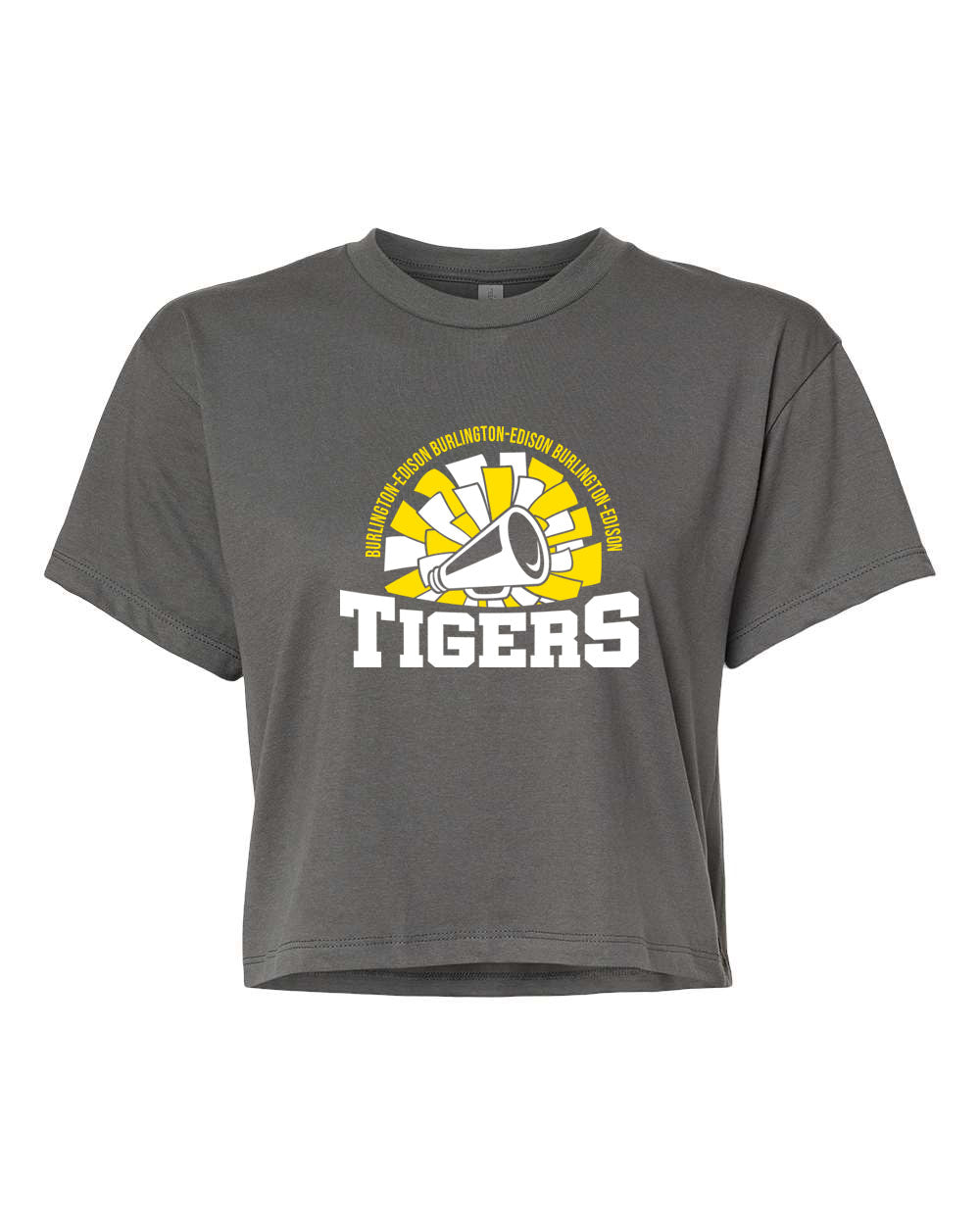 Burlington Edison Cheer crop top Design 4