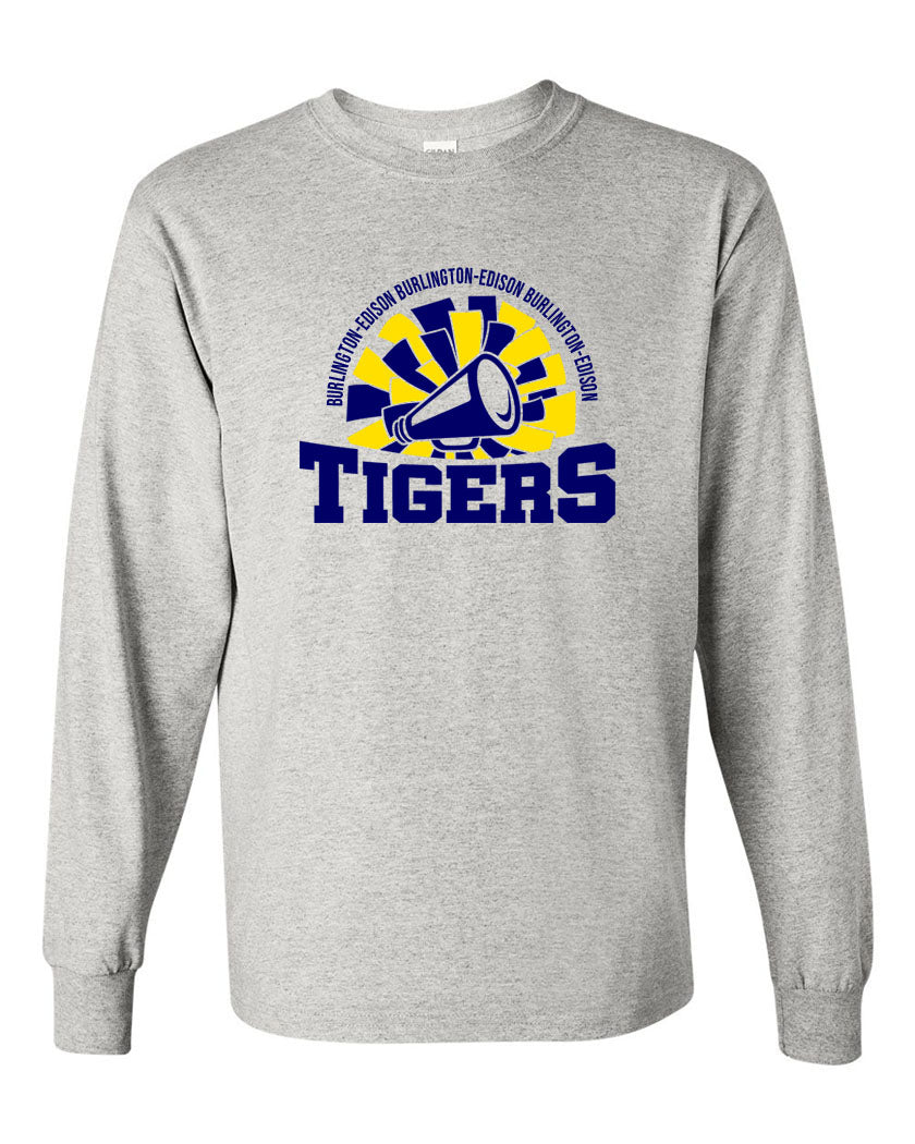Burlington Edison Cheer Long Sleeve Shirt Design 4
